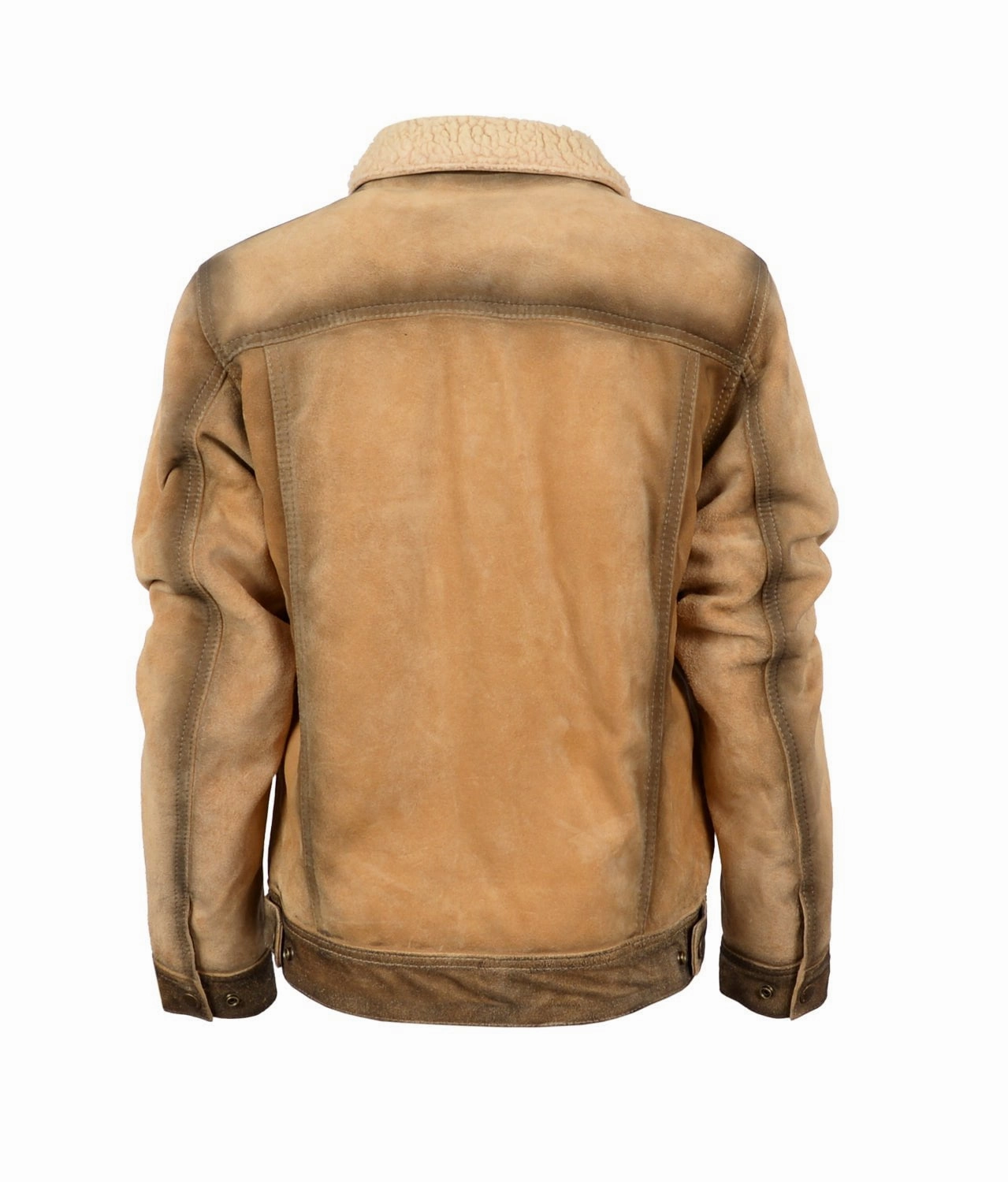 STS Ranchwear Womens Josey Wales Buckskin Suede Leather Jacket Sleek Layer Fit