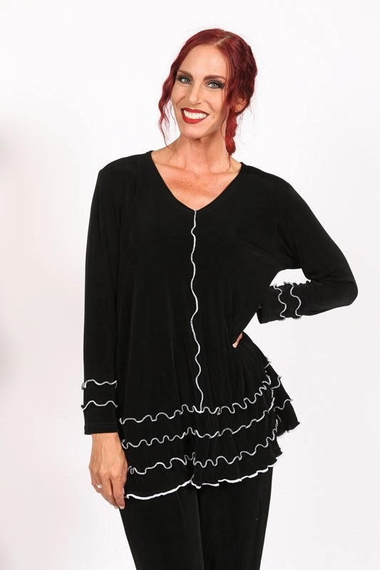 SLT119 Slinky Top Fashionable Fit Stretch Technology