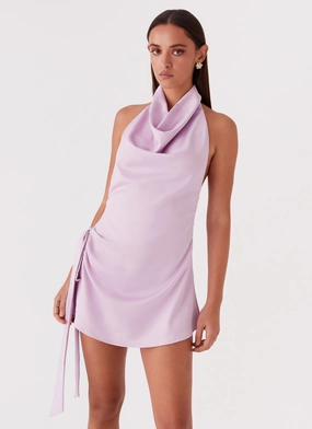 Something About You Mini Dress - Lilac Luxe Wear Relax Form