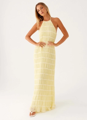 Outdoor Ready Aullie Maxi Dress - Yellow