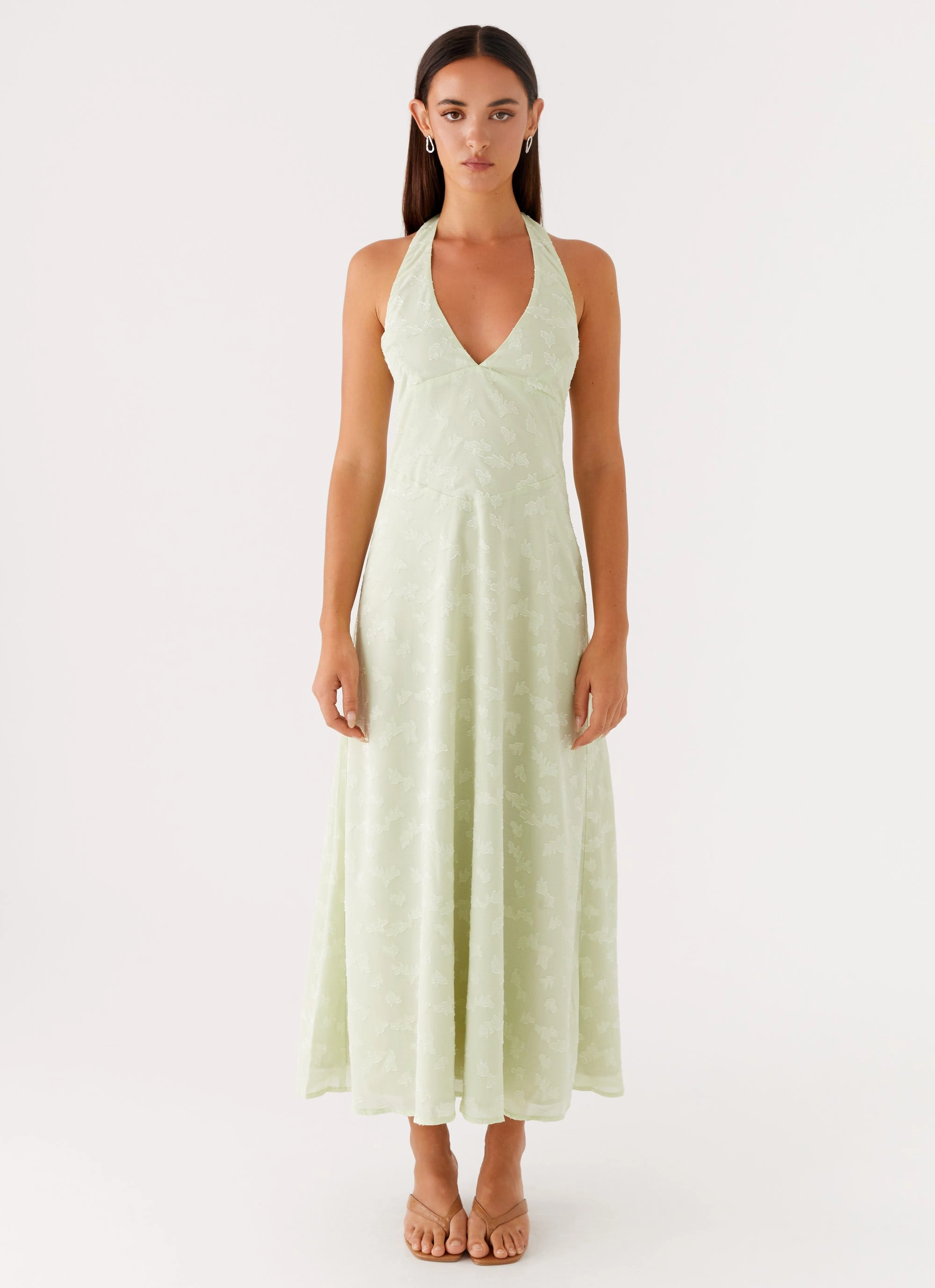 Francesca Midi Dress - Sage Casual weekend dress