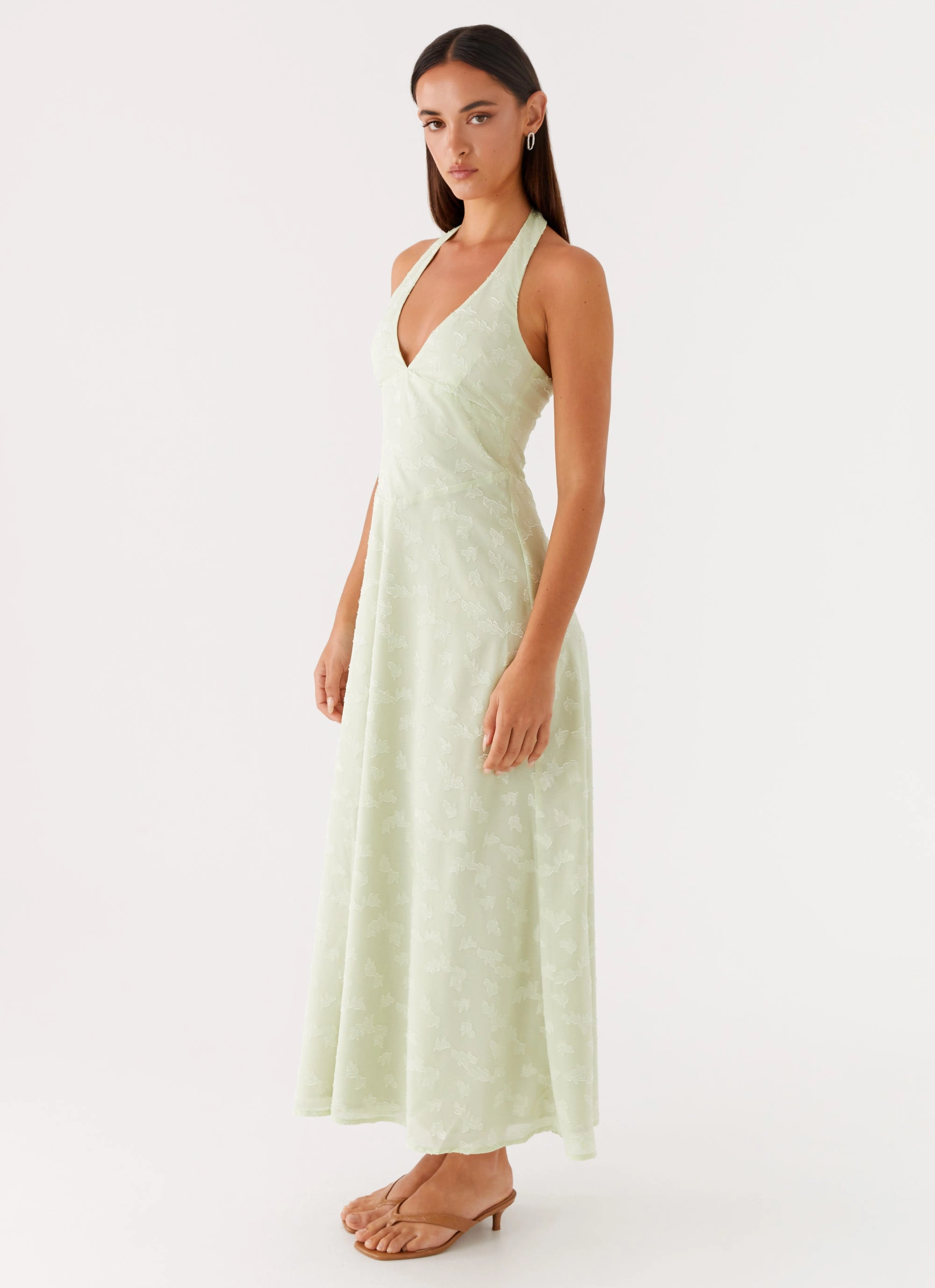 Francesca Midi Dress - Sage Comfort First Comfy Detail