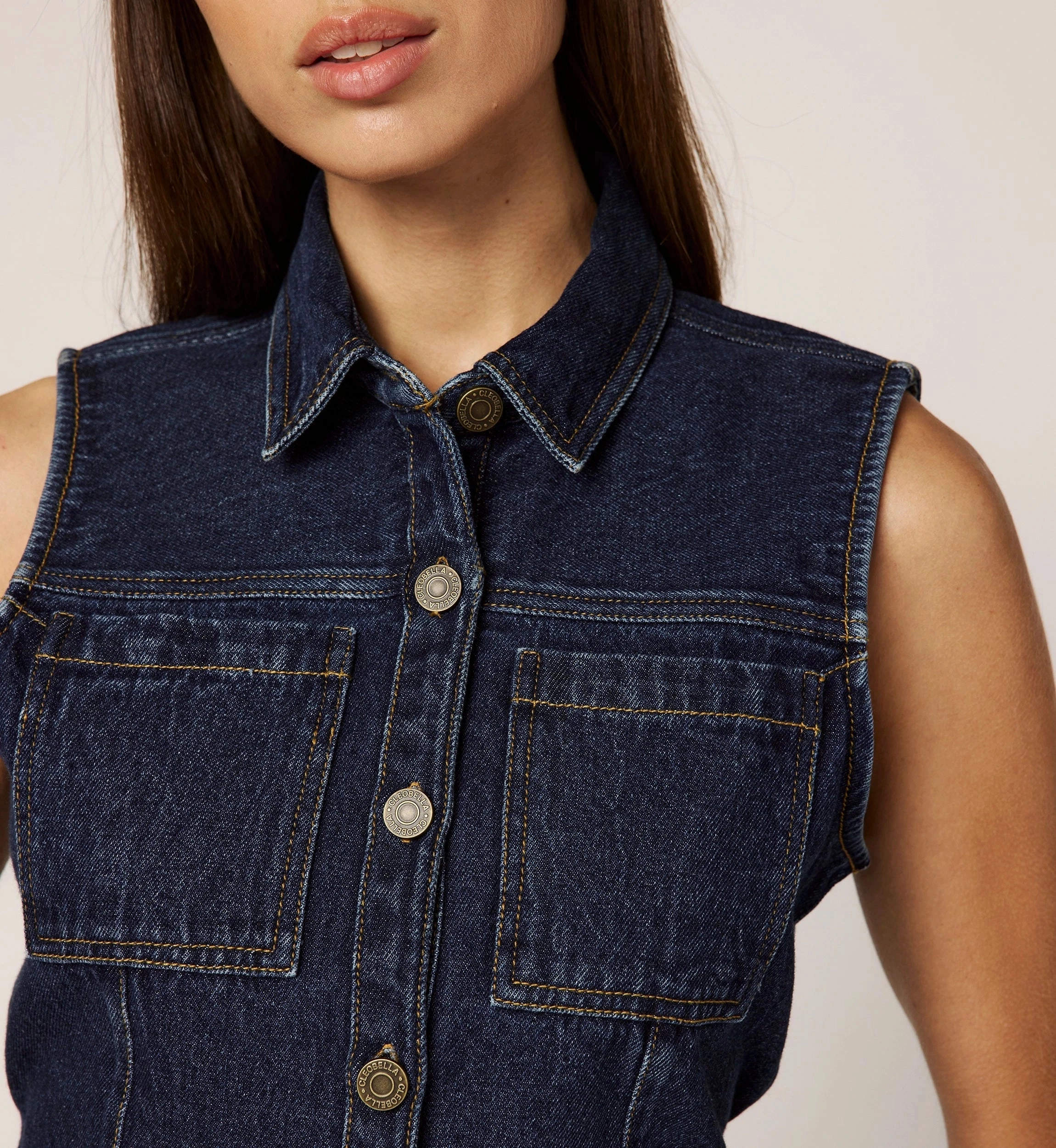 ThermalRegulating Franka Vest | Dark Denim