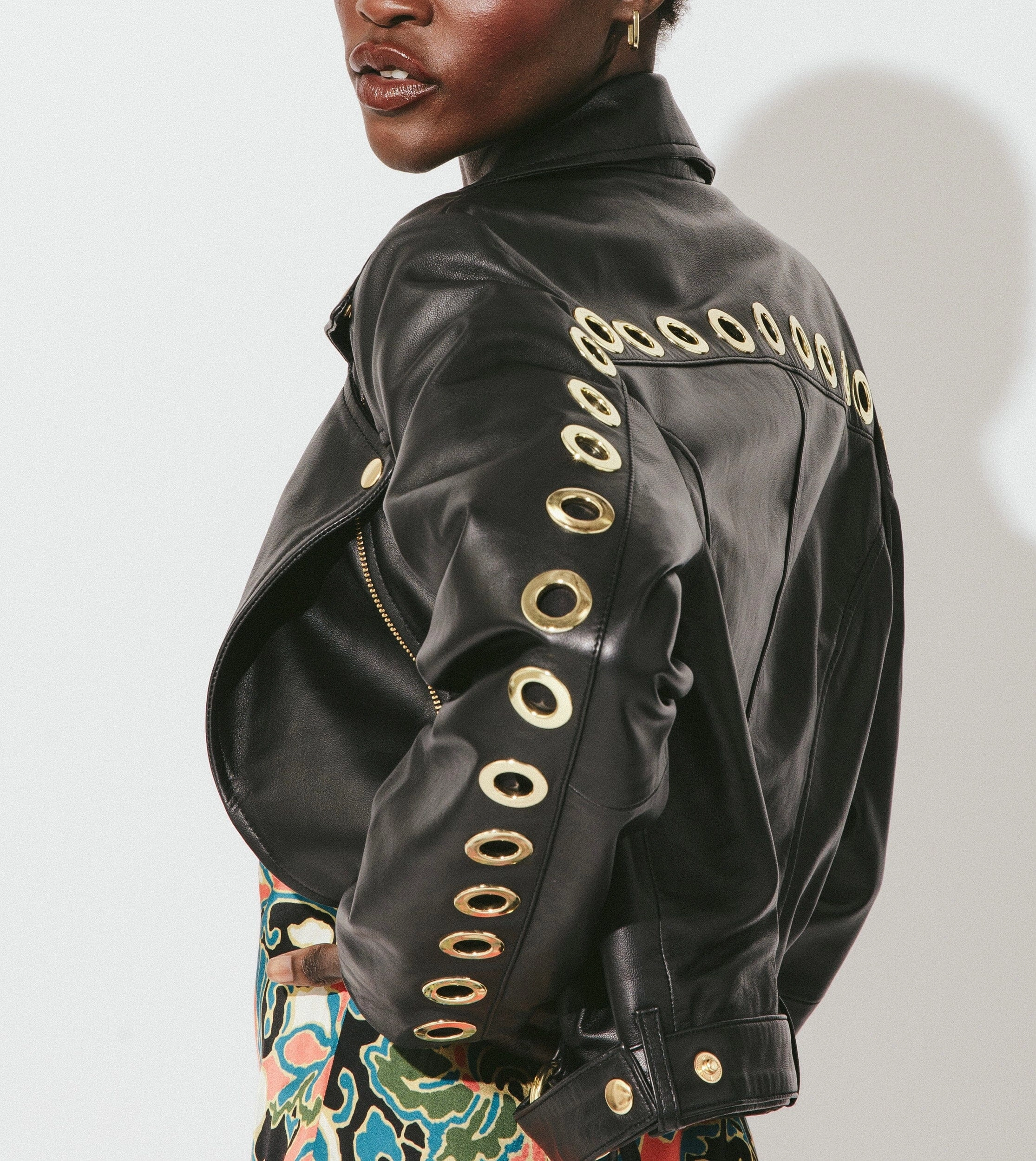 Comfy Fit Wear Eco Certified Textile Baxter Leather Jacket | Black