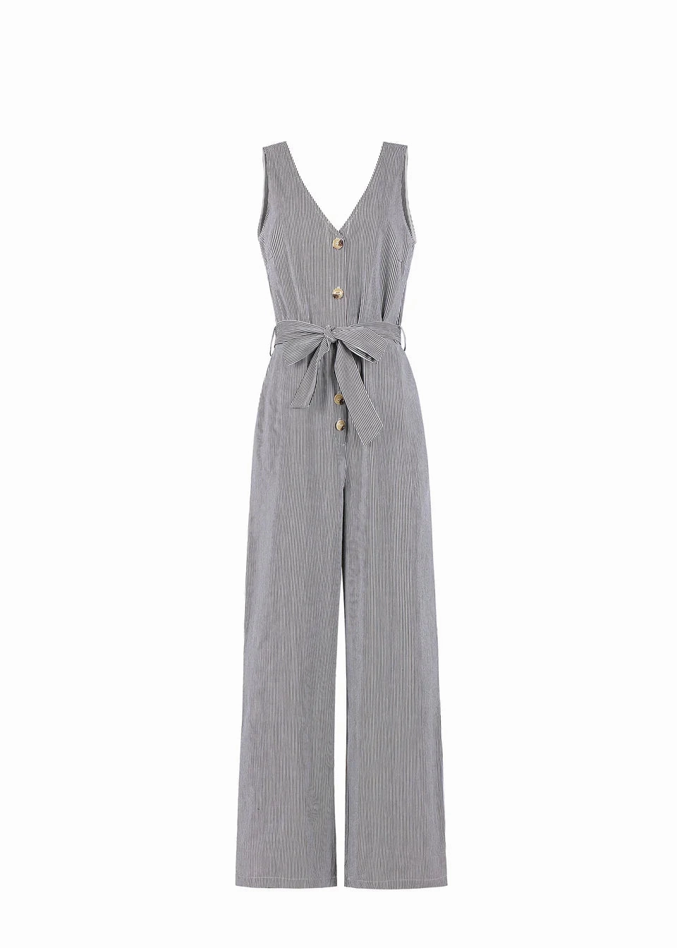 FRNCH Maddie Jumpsuit Light Drape Neat Look