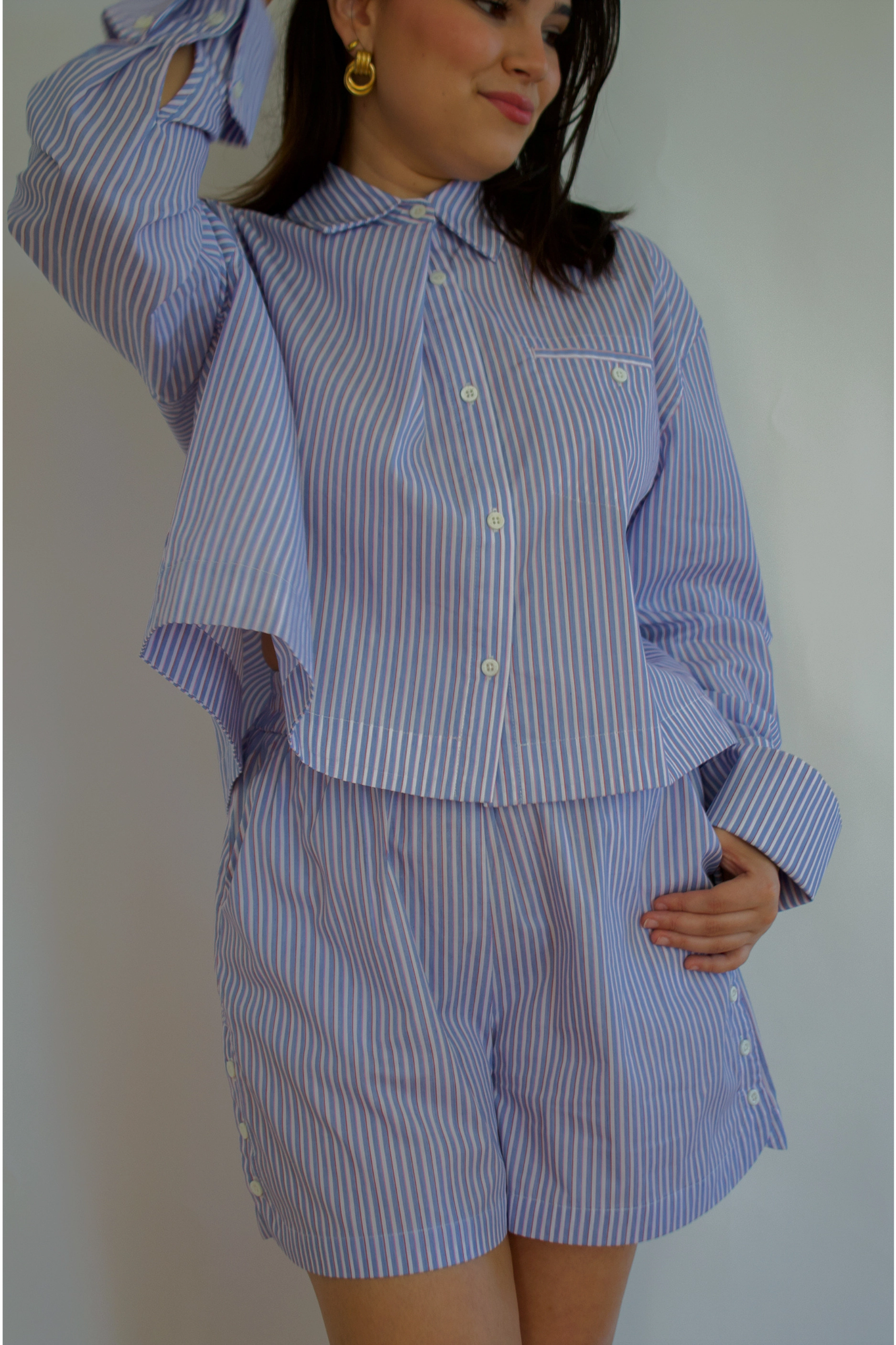 FRNCH Naela Shirt OrganicCottonBlend AllDayComfortFit