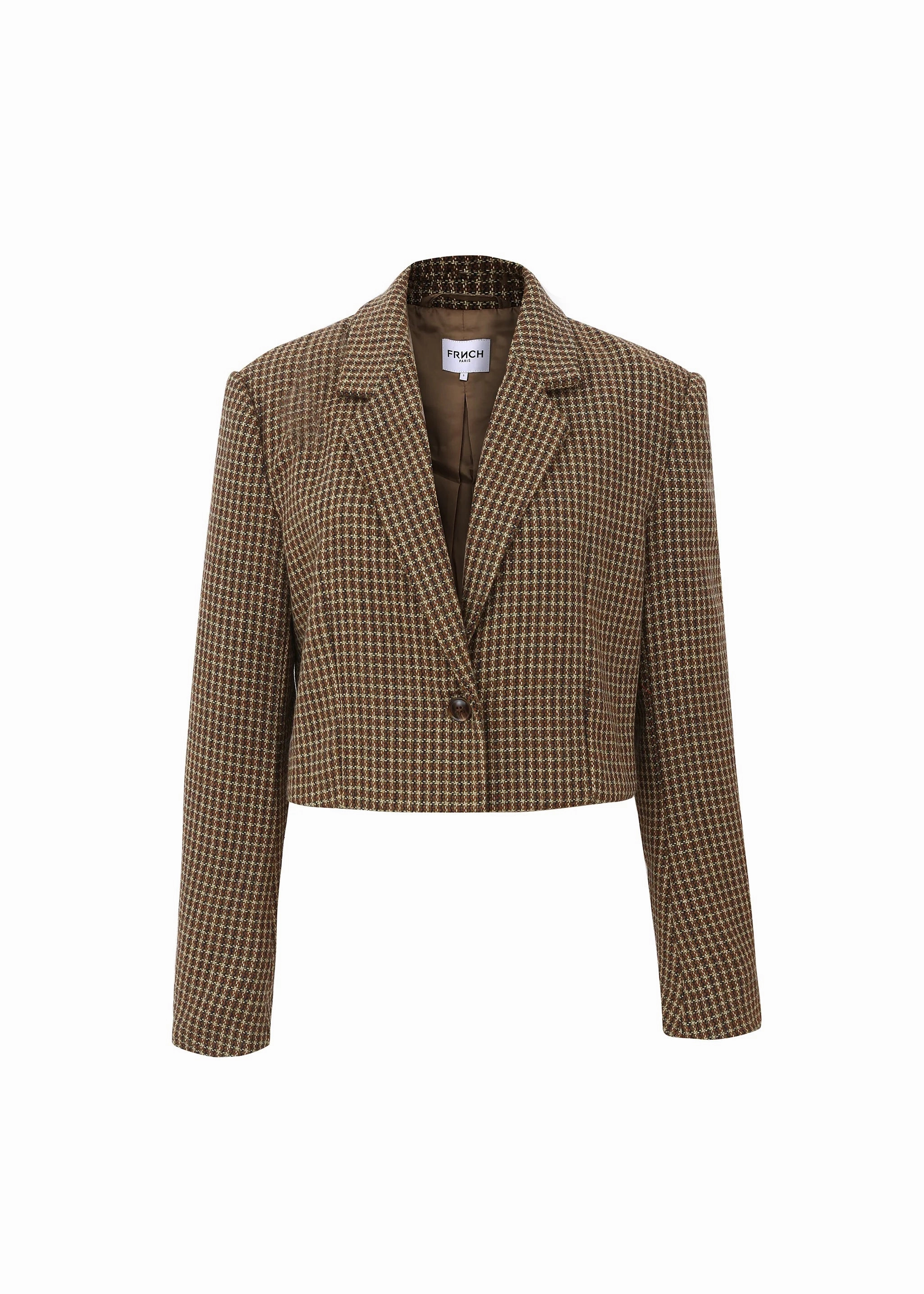 FourWayStretchFabric EcoFriendlyTexture FRNCH Serena Blazer