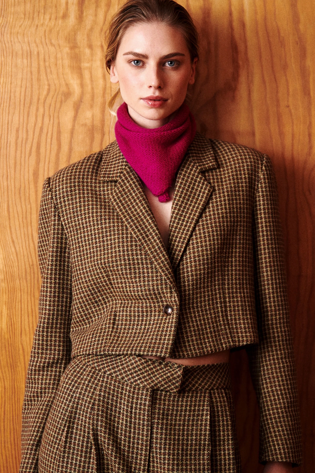 OversizedSilhouette Soft Touch Fabric FRNCH Serena Blazer