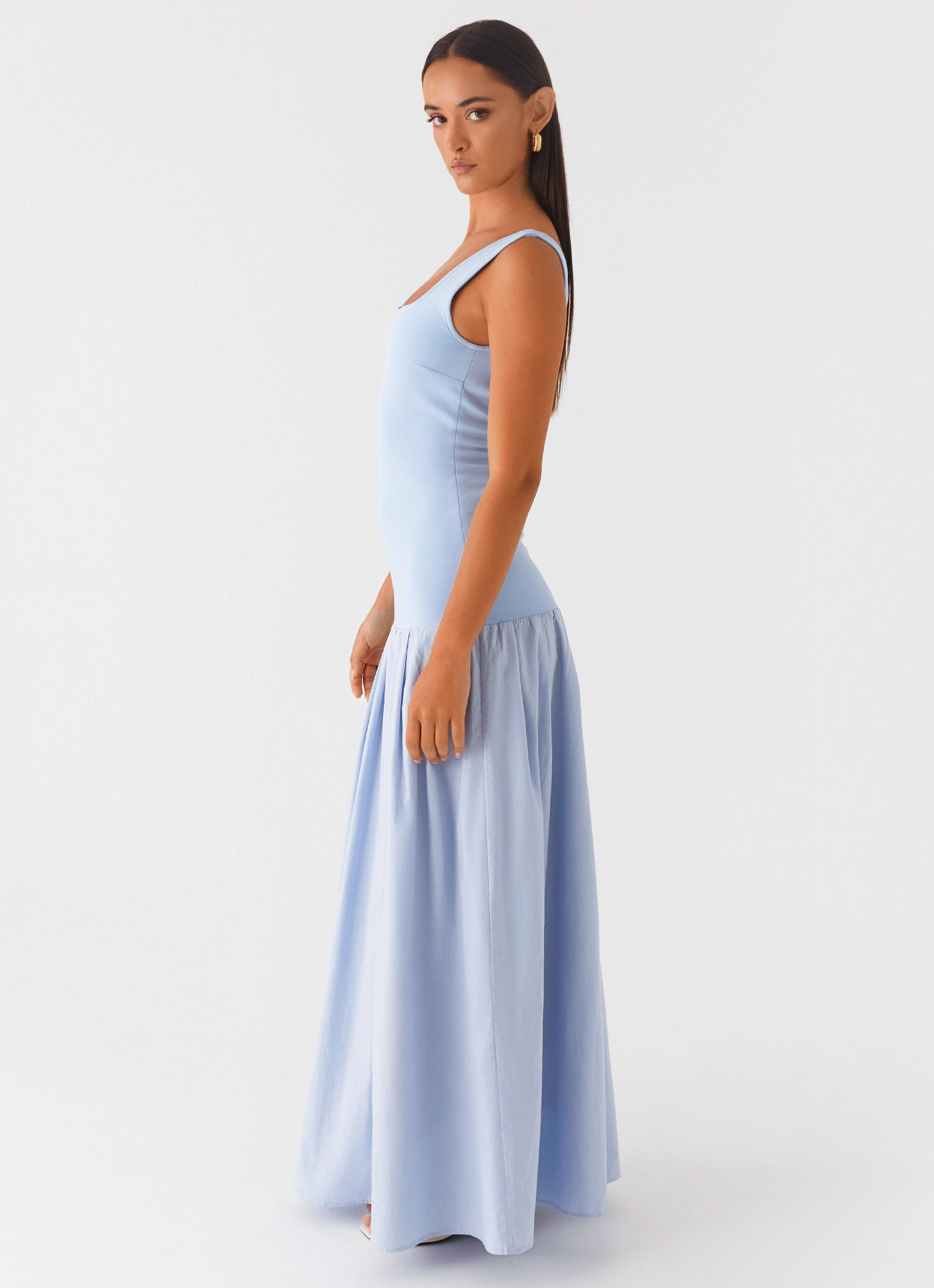 Jaxon Maxi Dress - Blue Winter Protection Wear