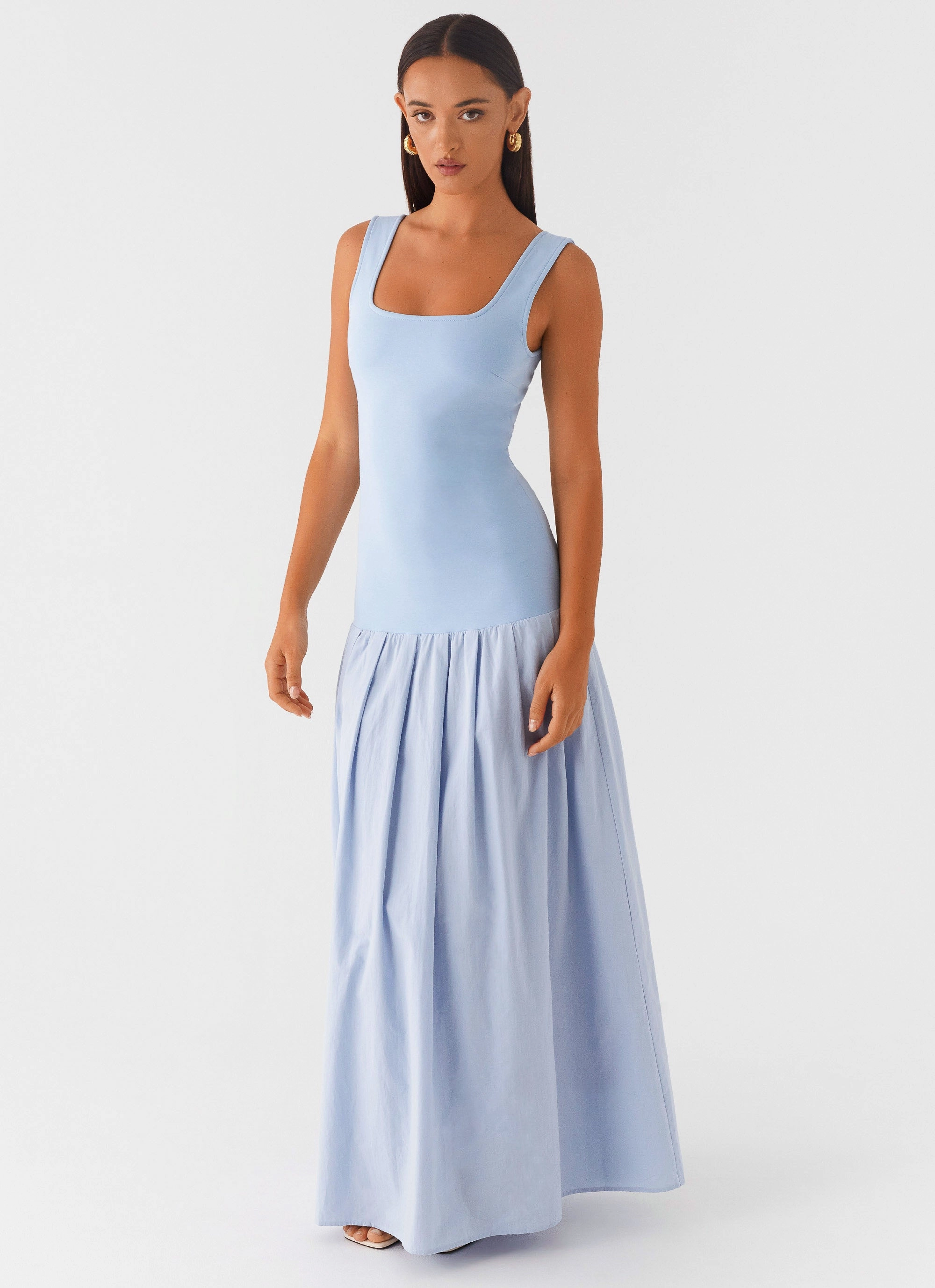Spring Layer Jaxon Maxi Dress - Blue