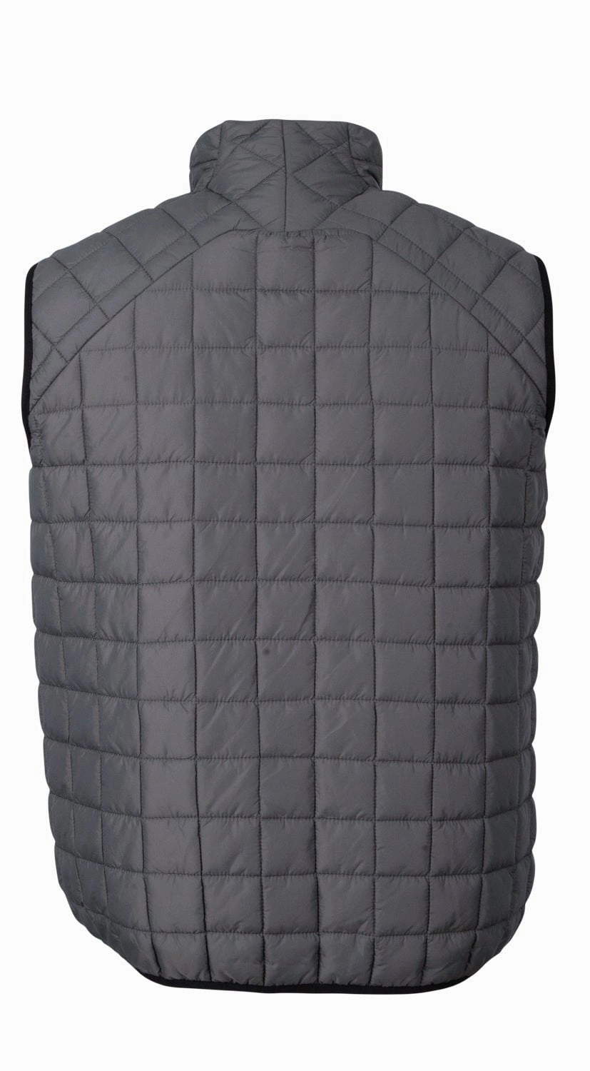 Anti Static Weave Weather Fit STS Ranchwear Mens Wesley Gray 100% Polyester Softshell Vest