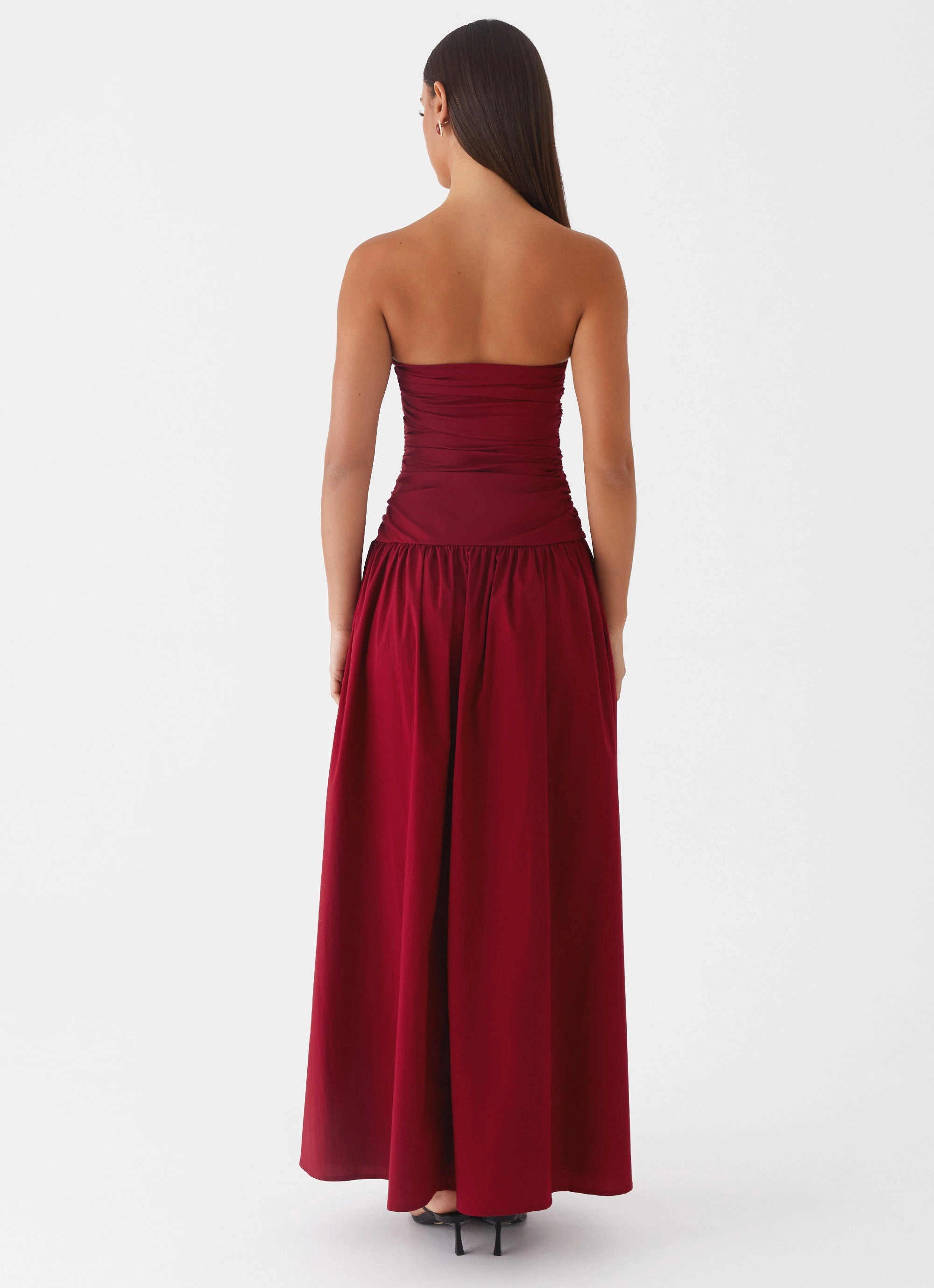 Carmel Maxi Dress - Merlot Travel Ready