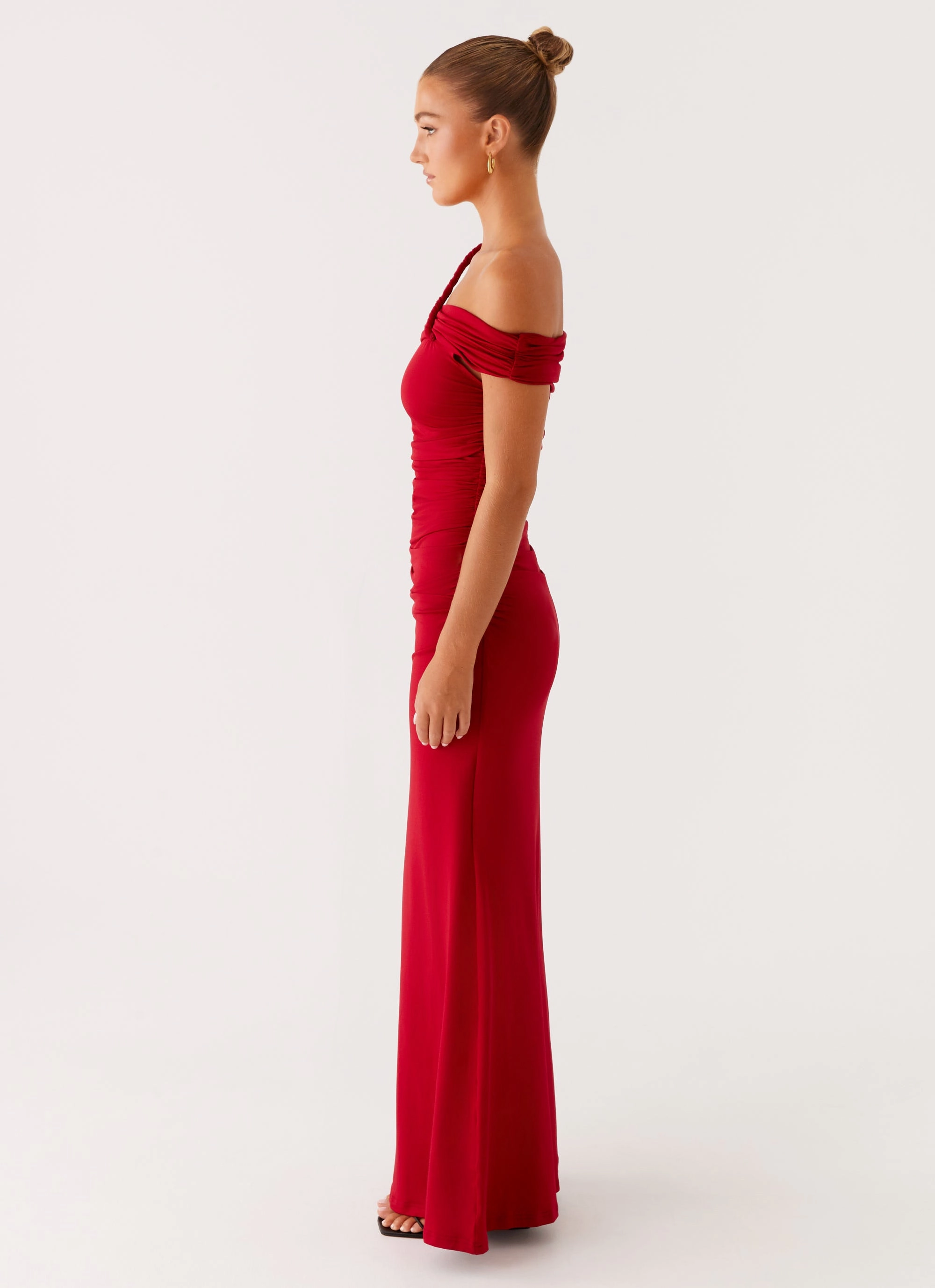 Protective Outerwear After This Maxi Dress - Raspberry