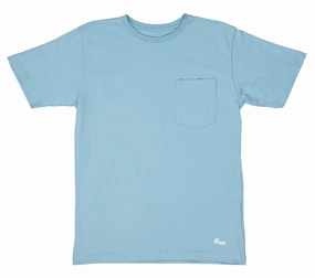 Travel Light Berne Mens Carolina 100% Cotton Heavyweight Pocket Tee