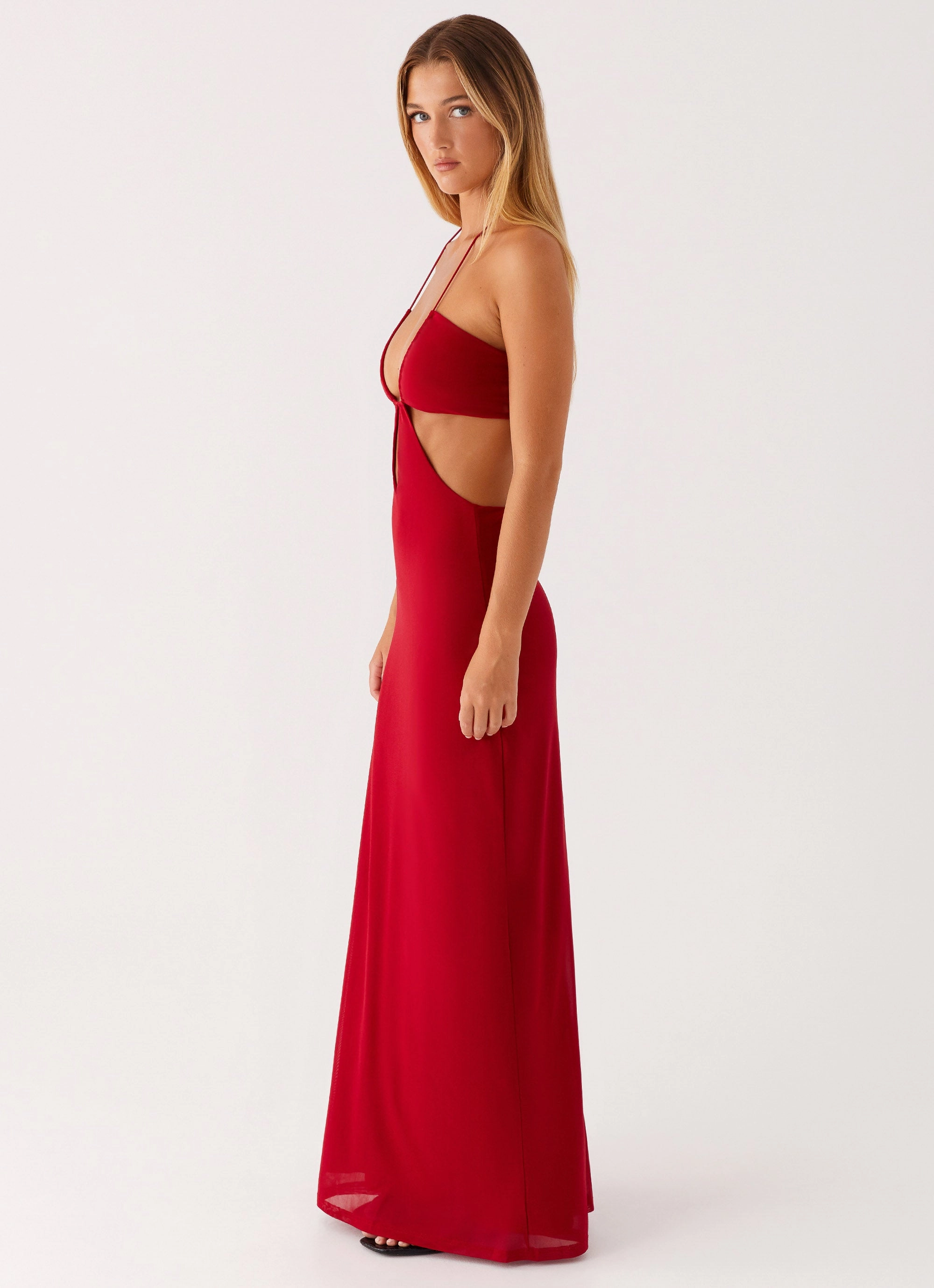 tailored look Hallie Maxi Dress - Red
