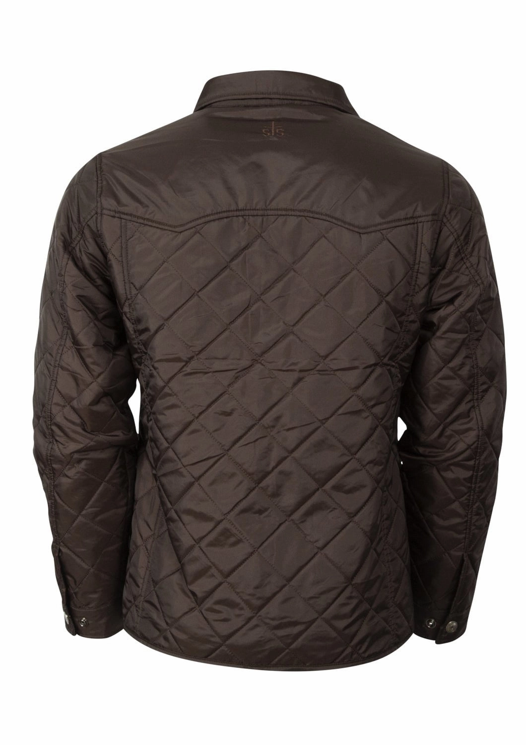 STS Ranchwear Mens Cassidy Chocolate 100% Polyester Softshell Jacket Neutral Tones Look Noise Reducing Fabric