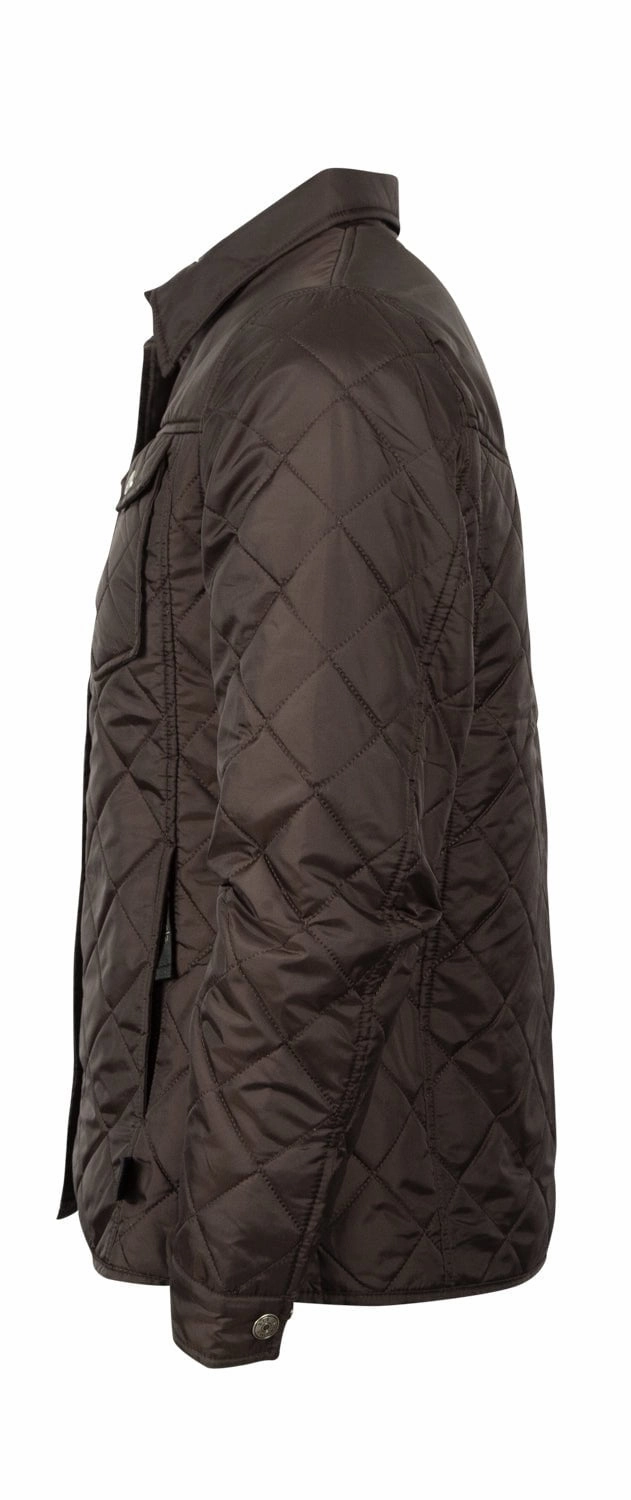 STS Ranchwear Mens Cassidy Chocolate 100% Polyester Softshell Jacket LaserCut Vents