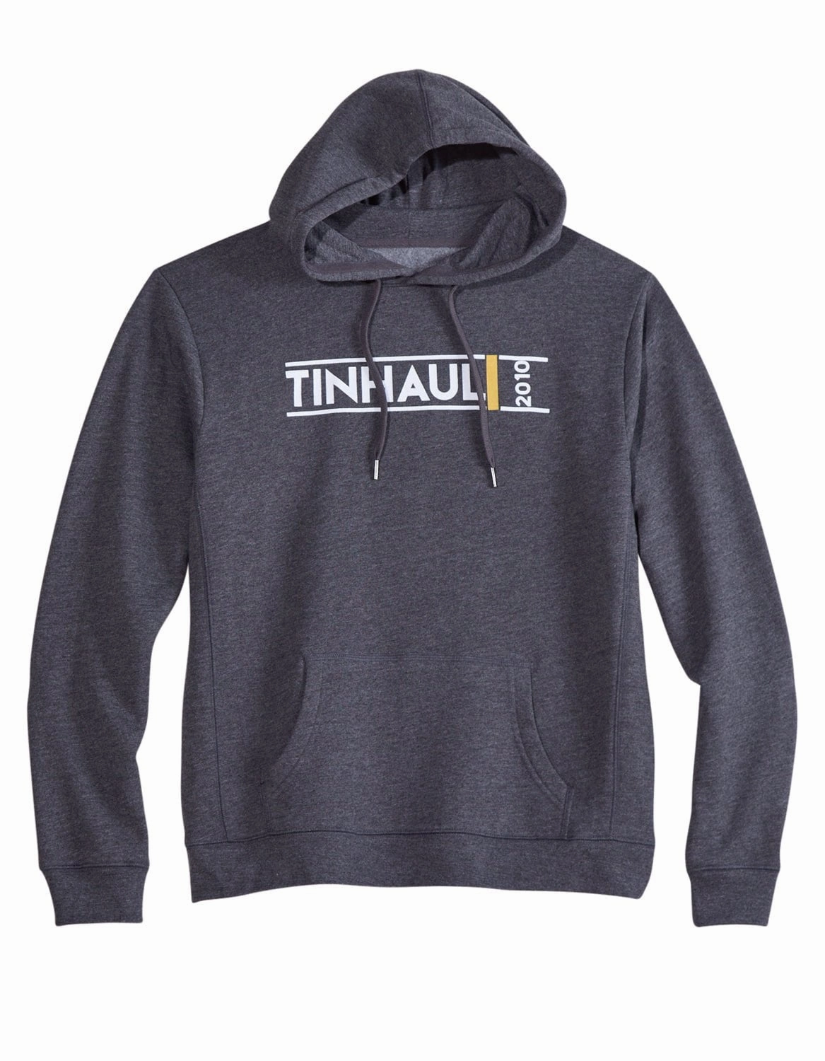 Tin Haul Mens Color Bar Black Poly/Cotton Hoodie Day To Day