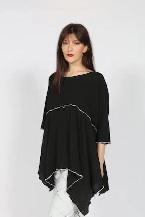 Cst5051 Ribbed collar