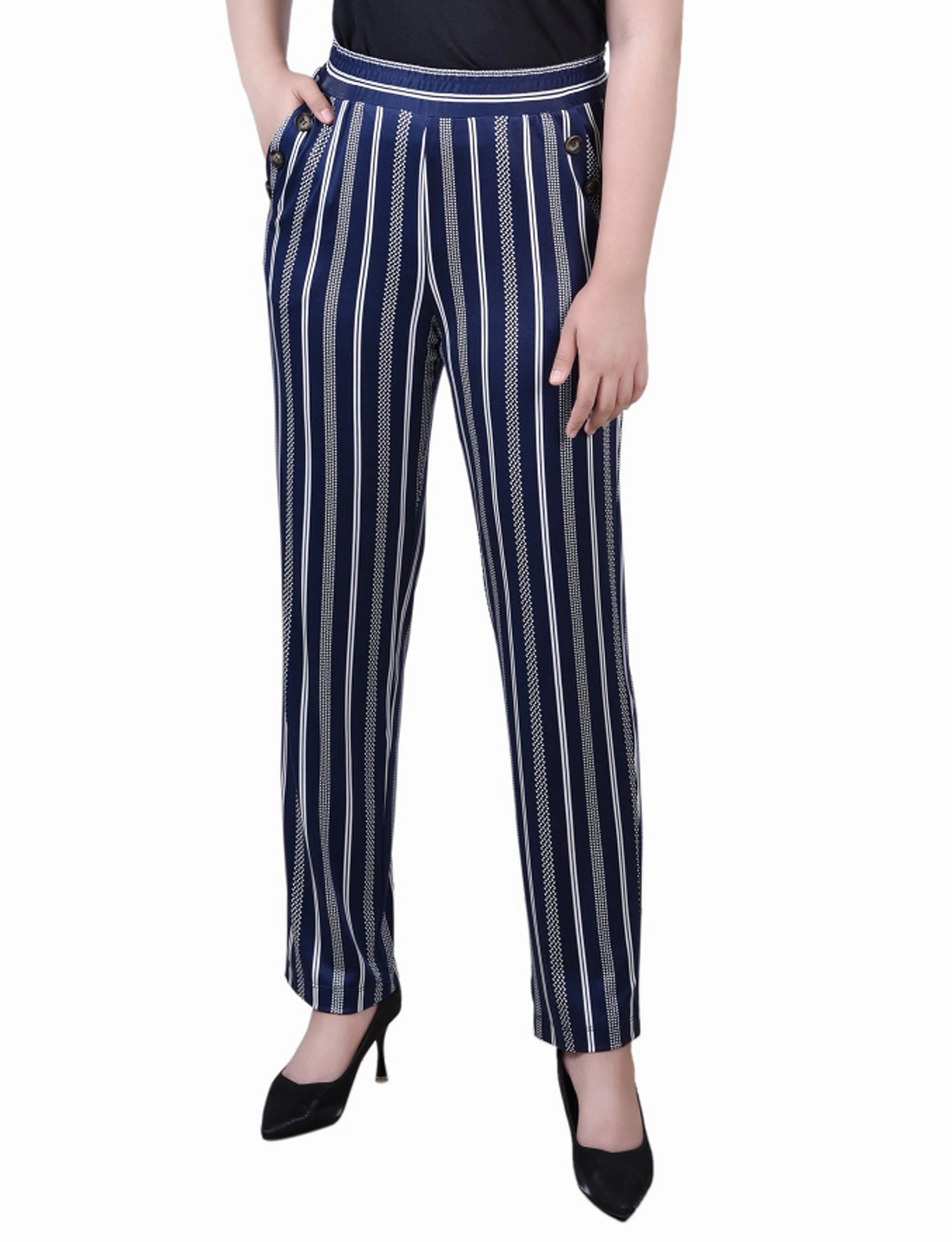 All-day Comfort Wide Waist Pull On Pants