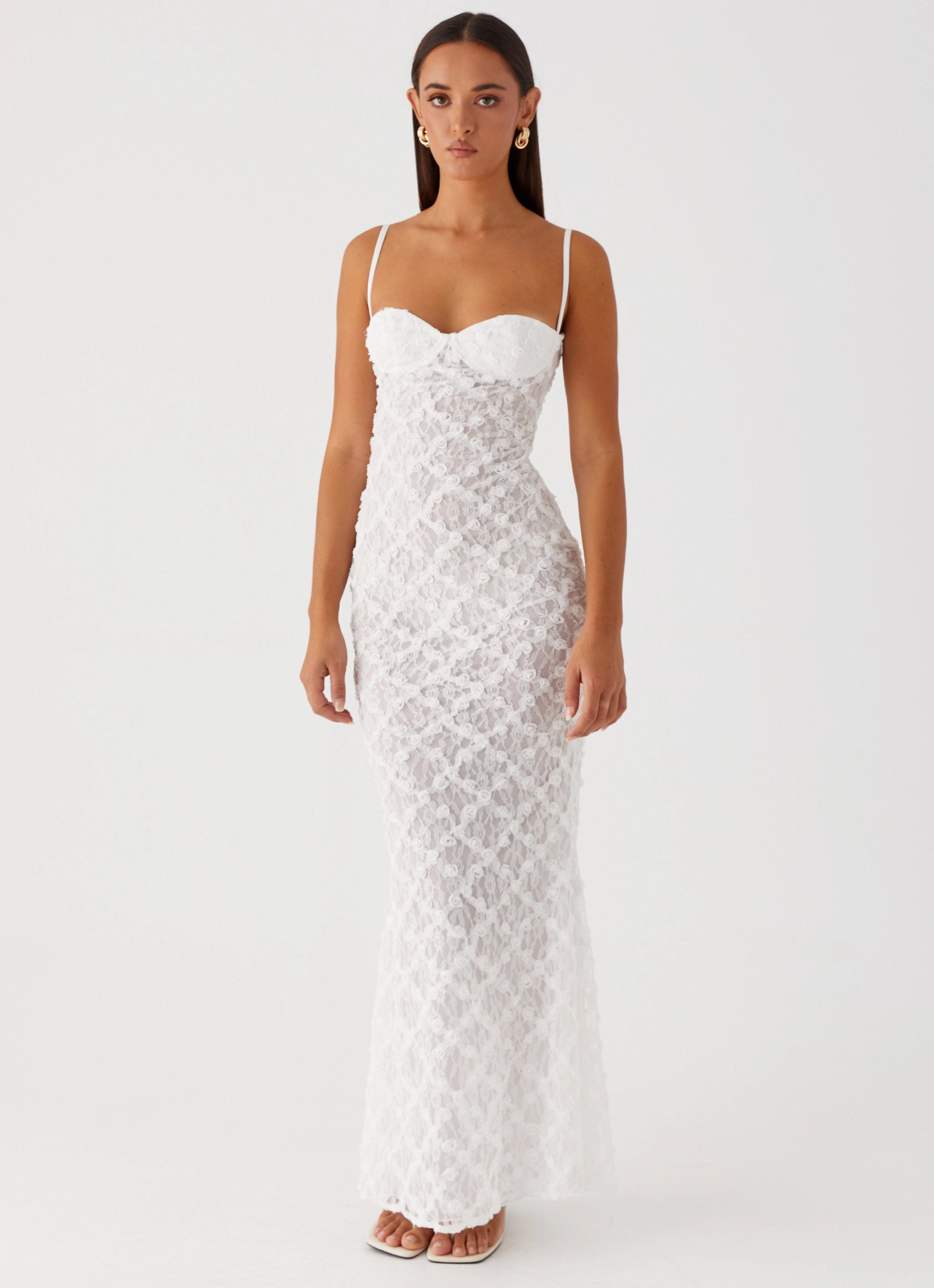 That Girl Maxi Dress - White Contemporary Fit