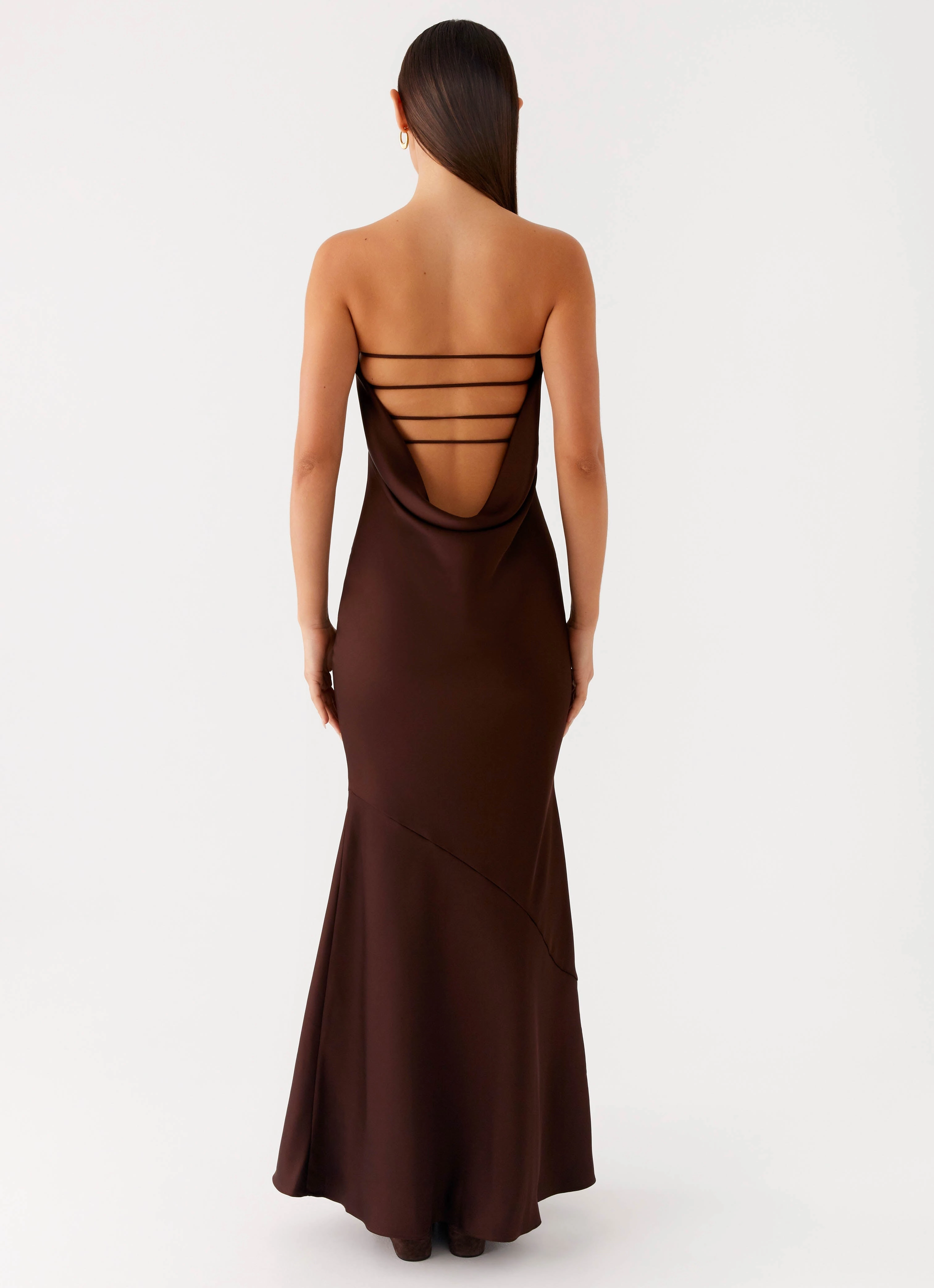 Endless Nights Maxi Dress - Chocolate Functional Jacket