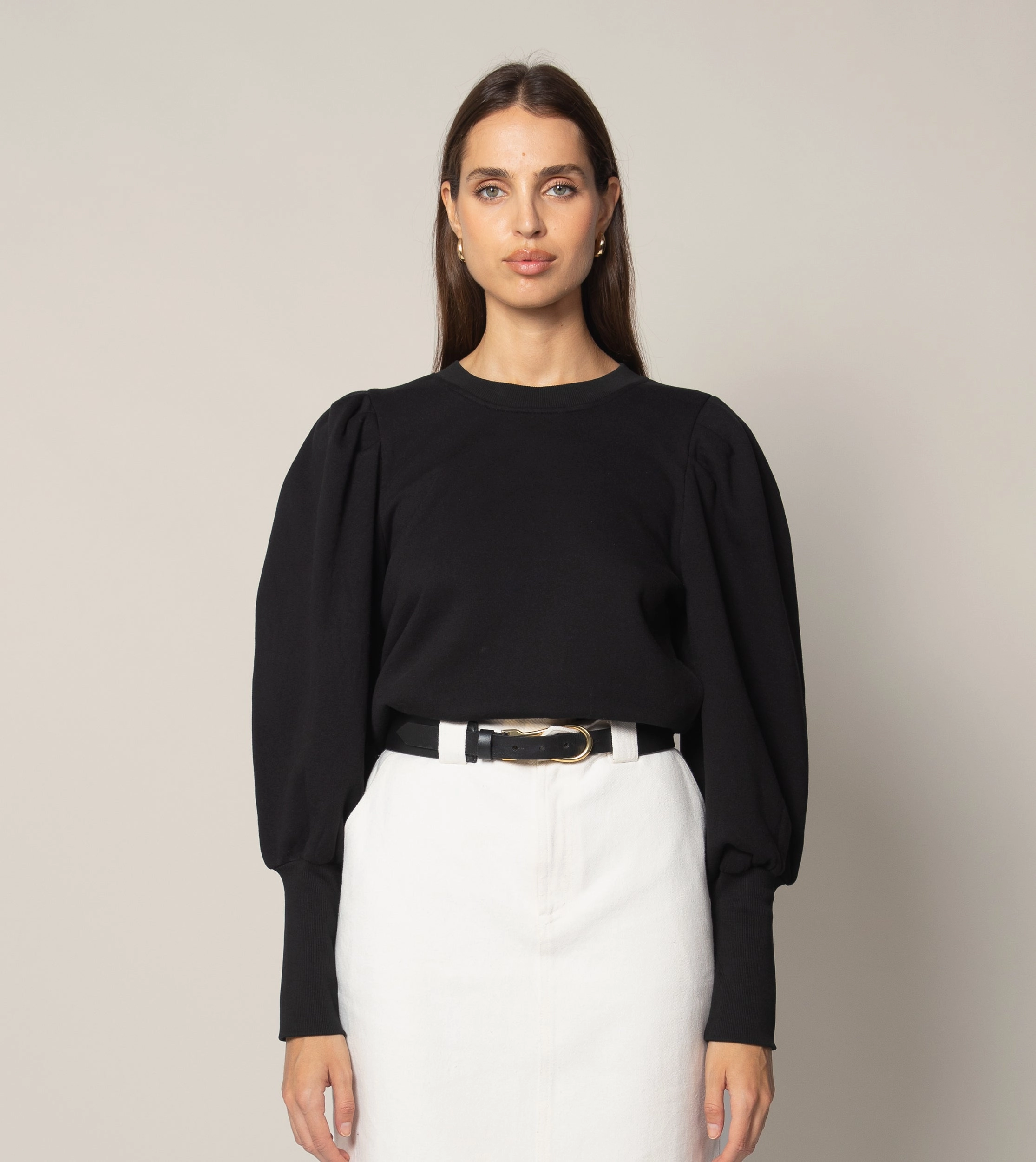 Indi Sweatshirt | Black Thermochromic Color Shift Tech