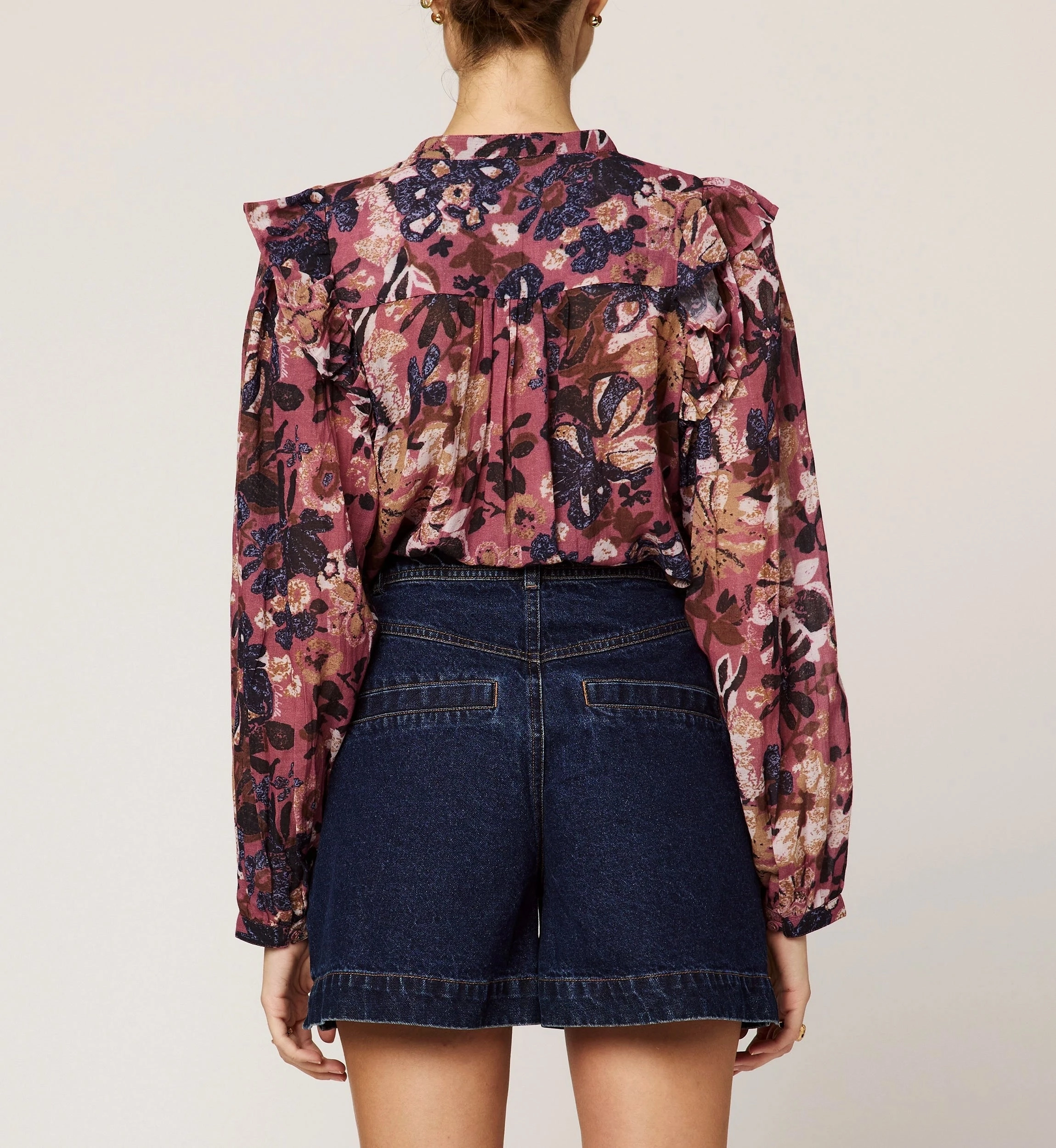 Priya Blouse | Bergamo Casual Pullover Cozy Layer