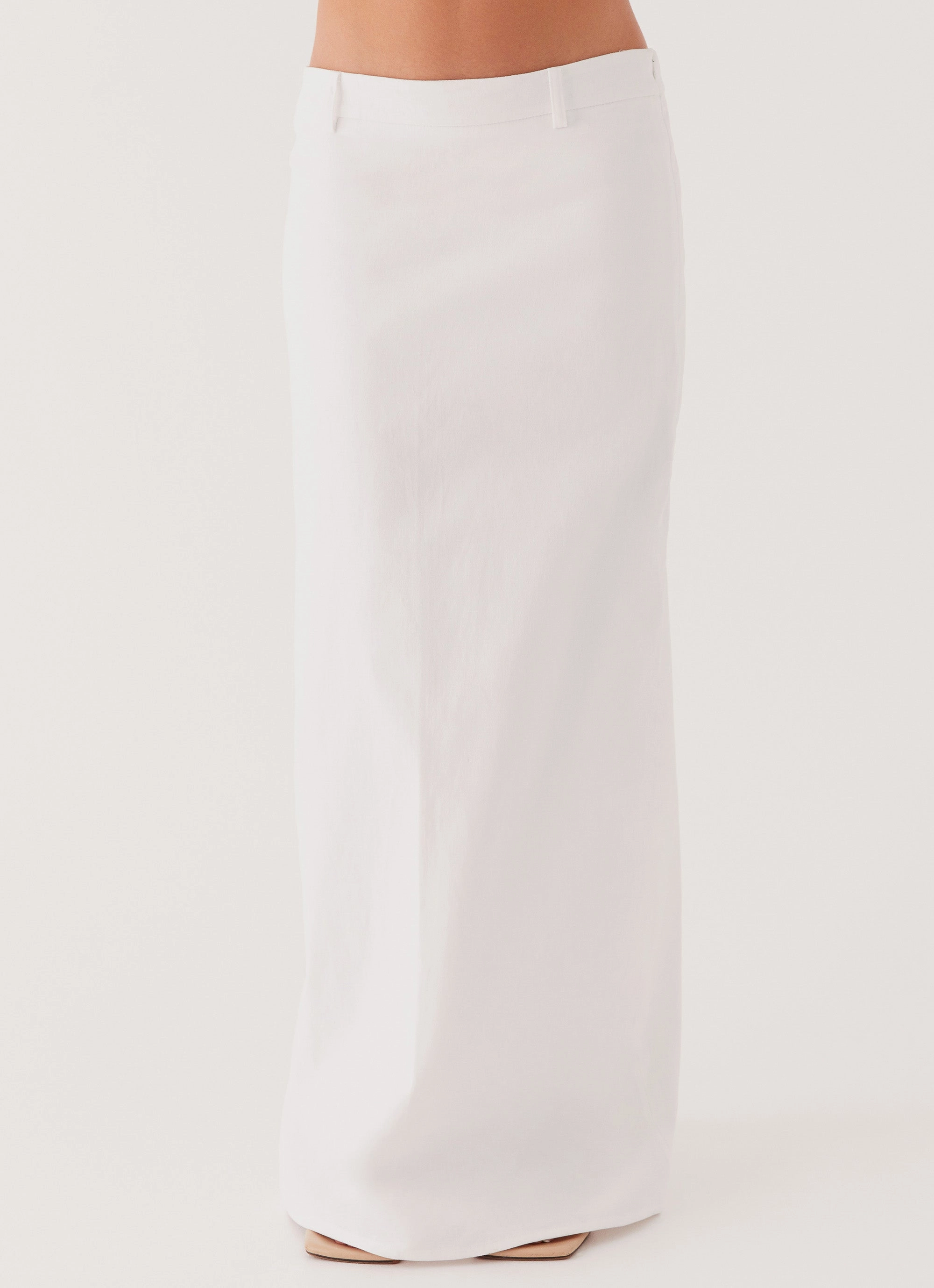 Flexible Comfort Urban Pulse Jaslyn Maxi Skirt - White