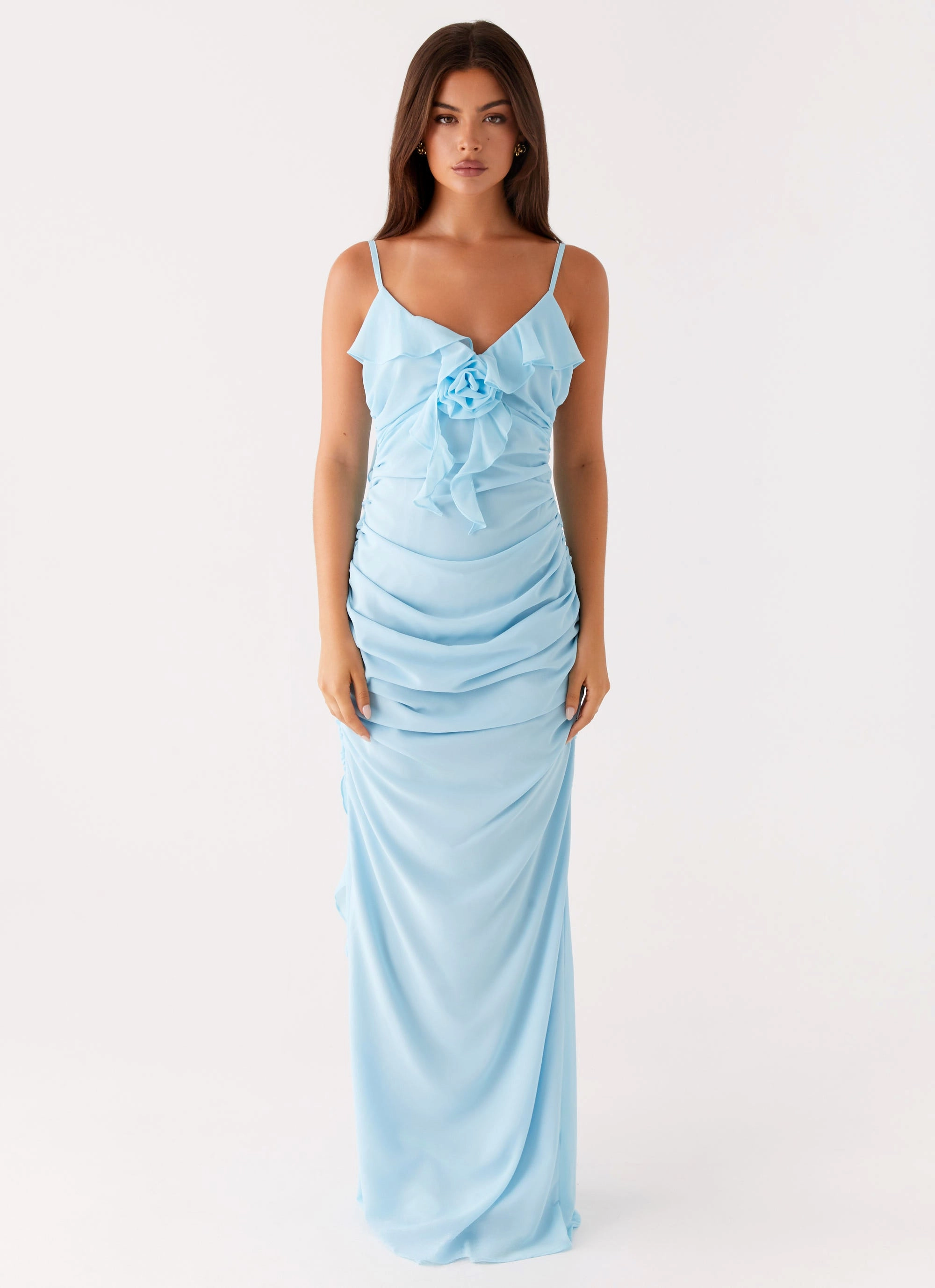Modern Touch Jasmina Maxi Dress - Blue