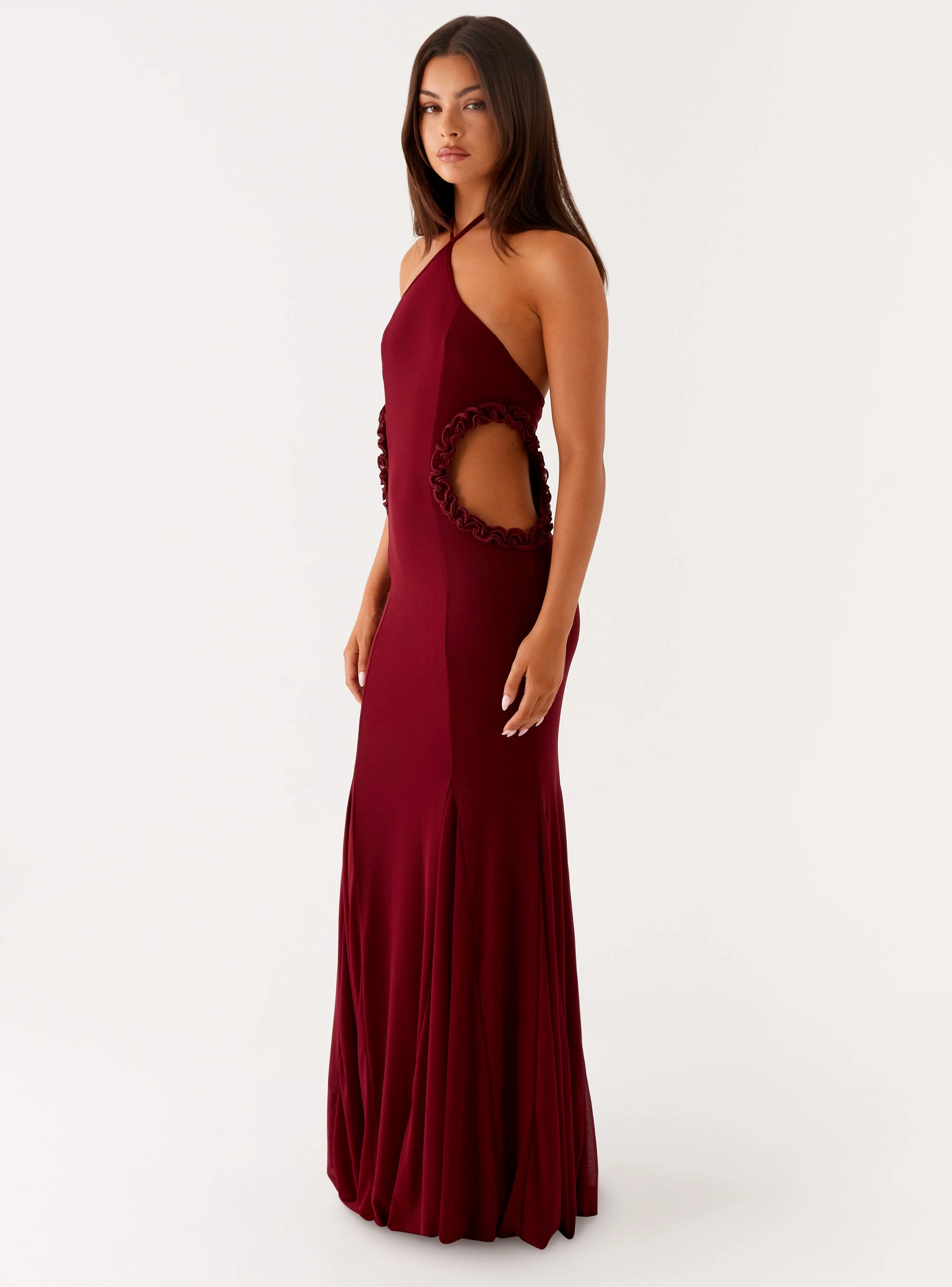 Anytime Fit Farm Air Jemima Maxi Dress - Raspberry Wine