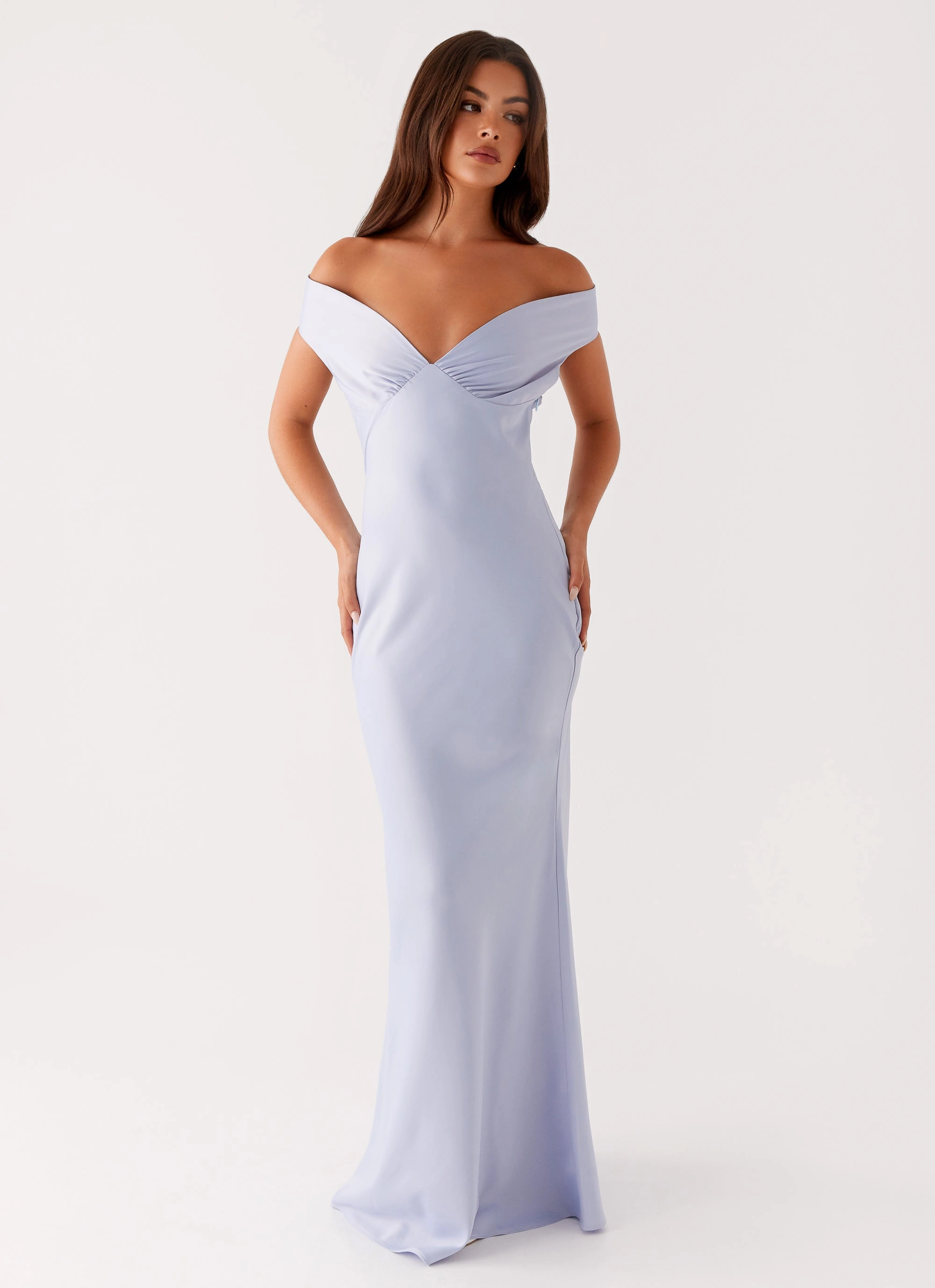 Jenner Maxi Dress - Blue Evening Classic