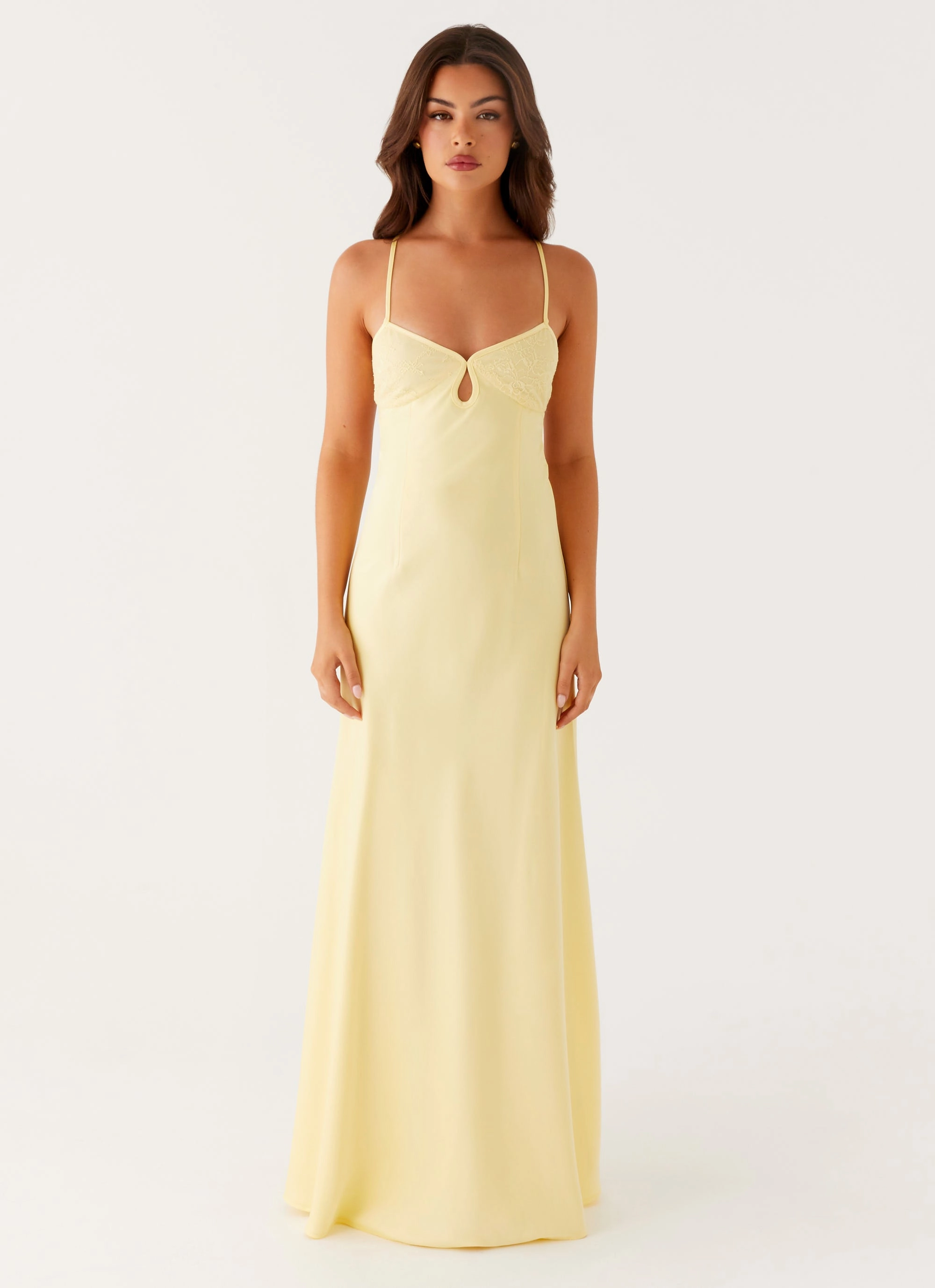Joanie Maxi Dress - Yellow Warm Layer