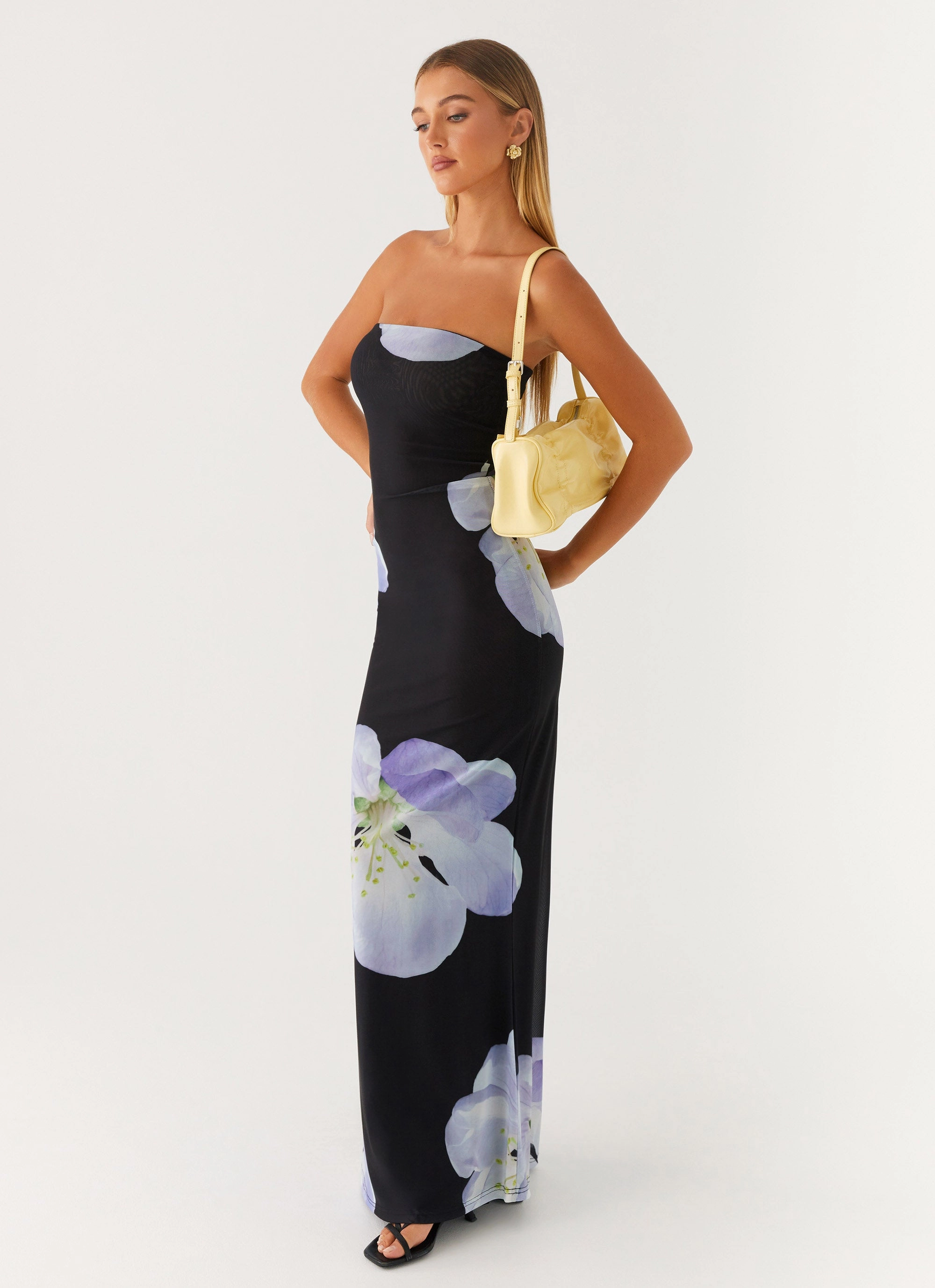 Jorja Maxi Dress - Flower Print Grab Quick