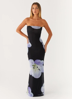 Daytime Mood Jorja Maxi Dress - Flower Print