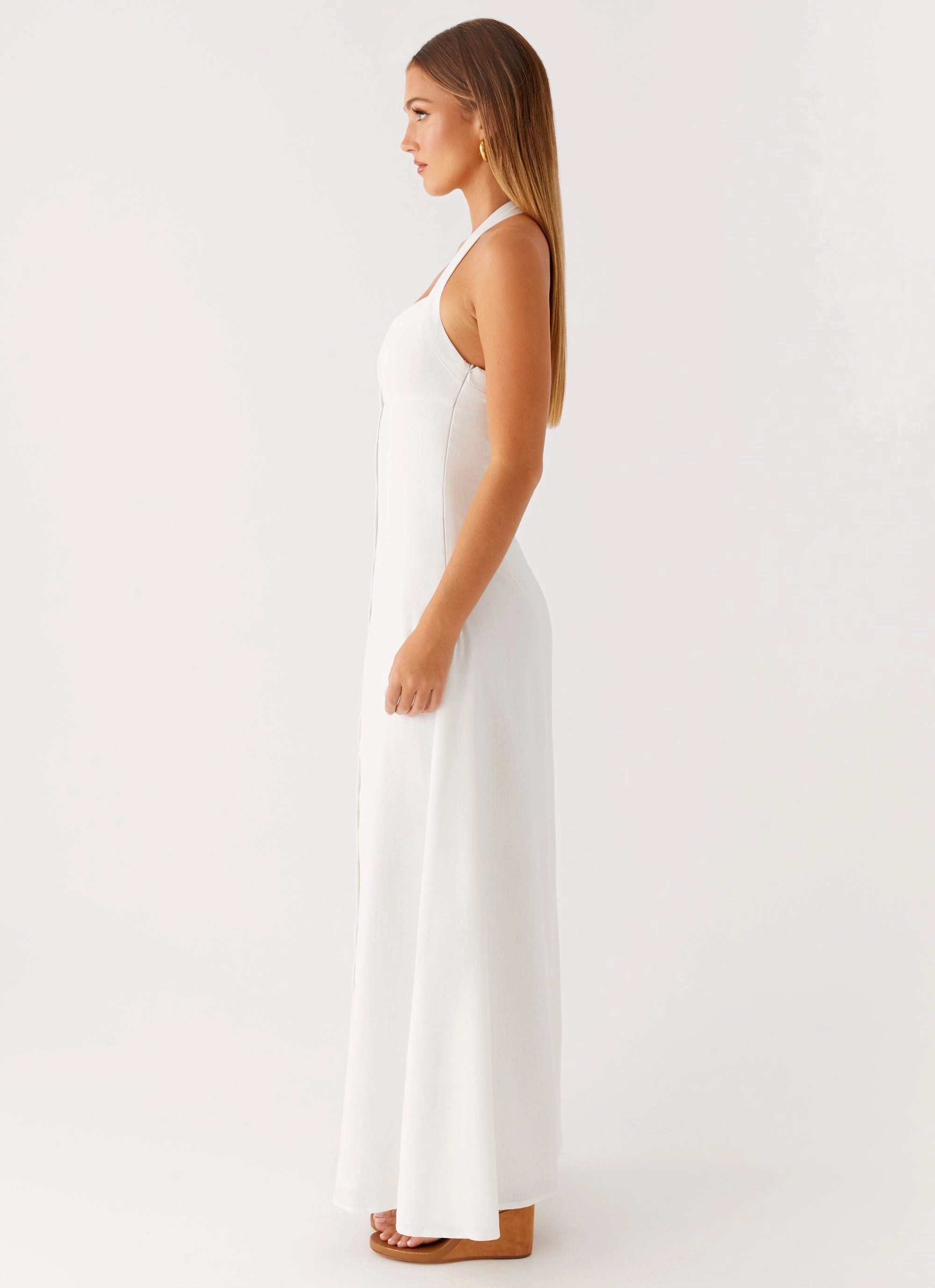 Jovanni Maxi Dress - White Chic Fit Wear