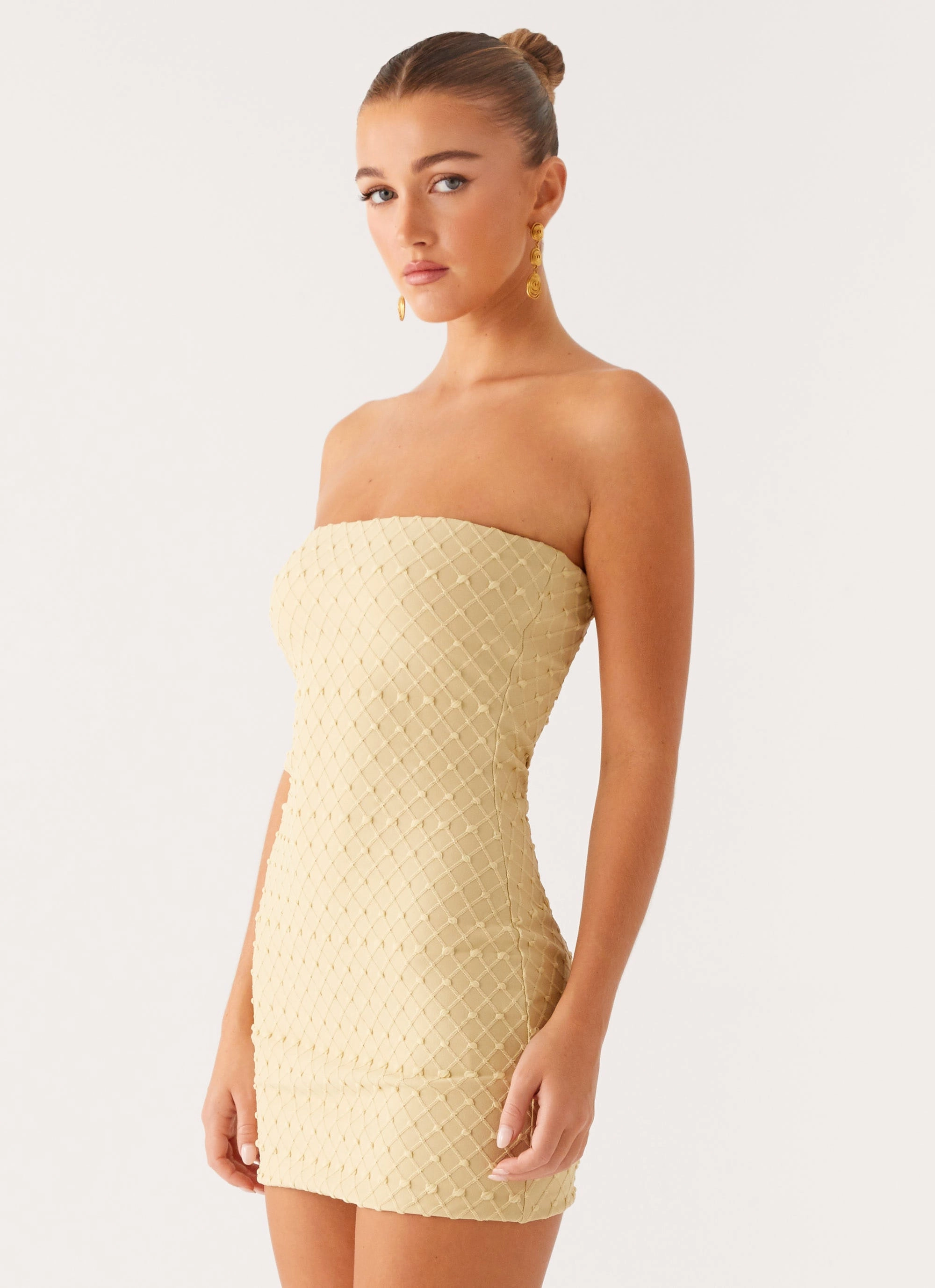 Beaded-Sleeve Easy Fit Kamari Mini Dress - Sage