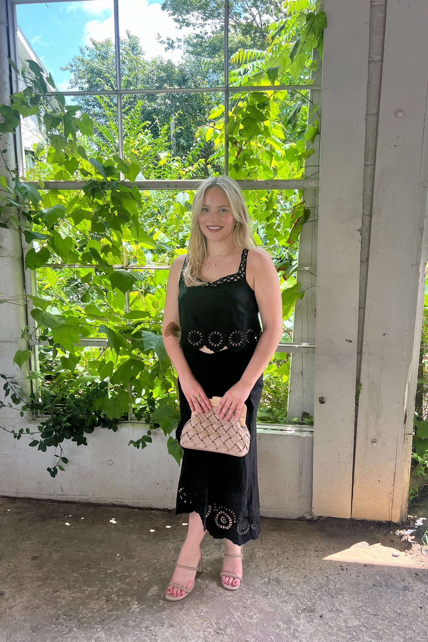 Transitional Style Breath Friendly Kayla Wrap Skirt