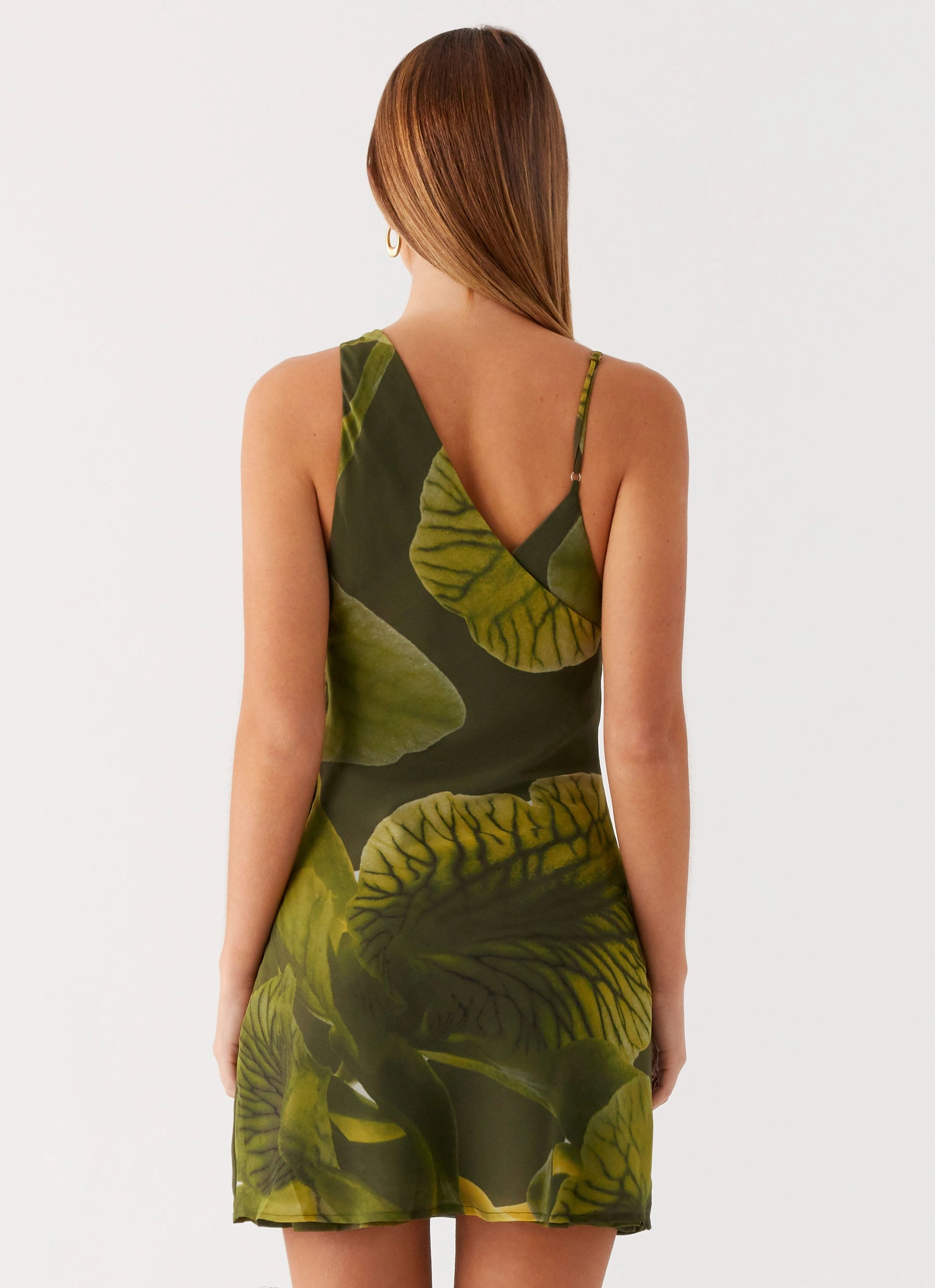 Kerry Mini Dress - Tropic Floral Waterproof Fabric Practical Outerwear