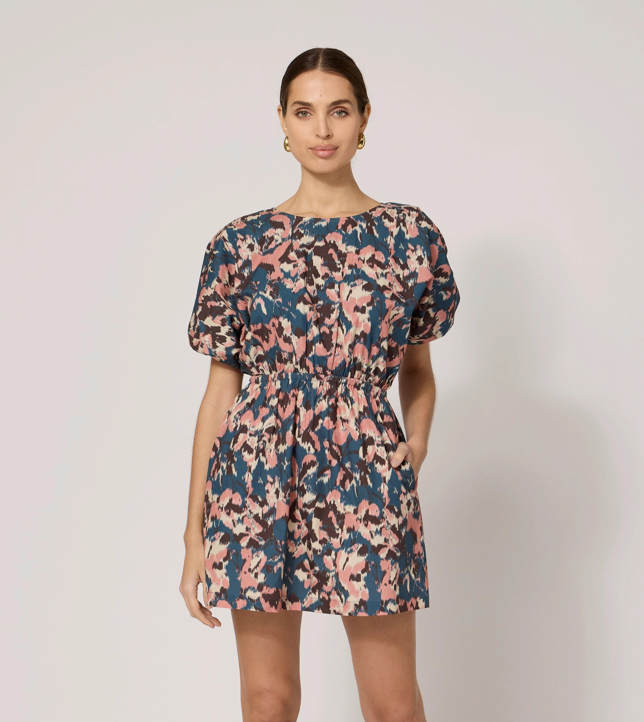 Relaxed Style Kimberly Mini Dress | Le Jules