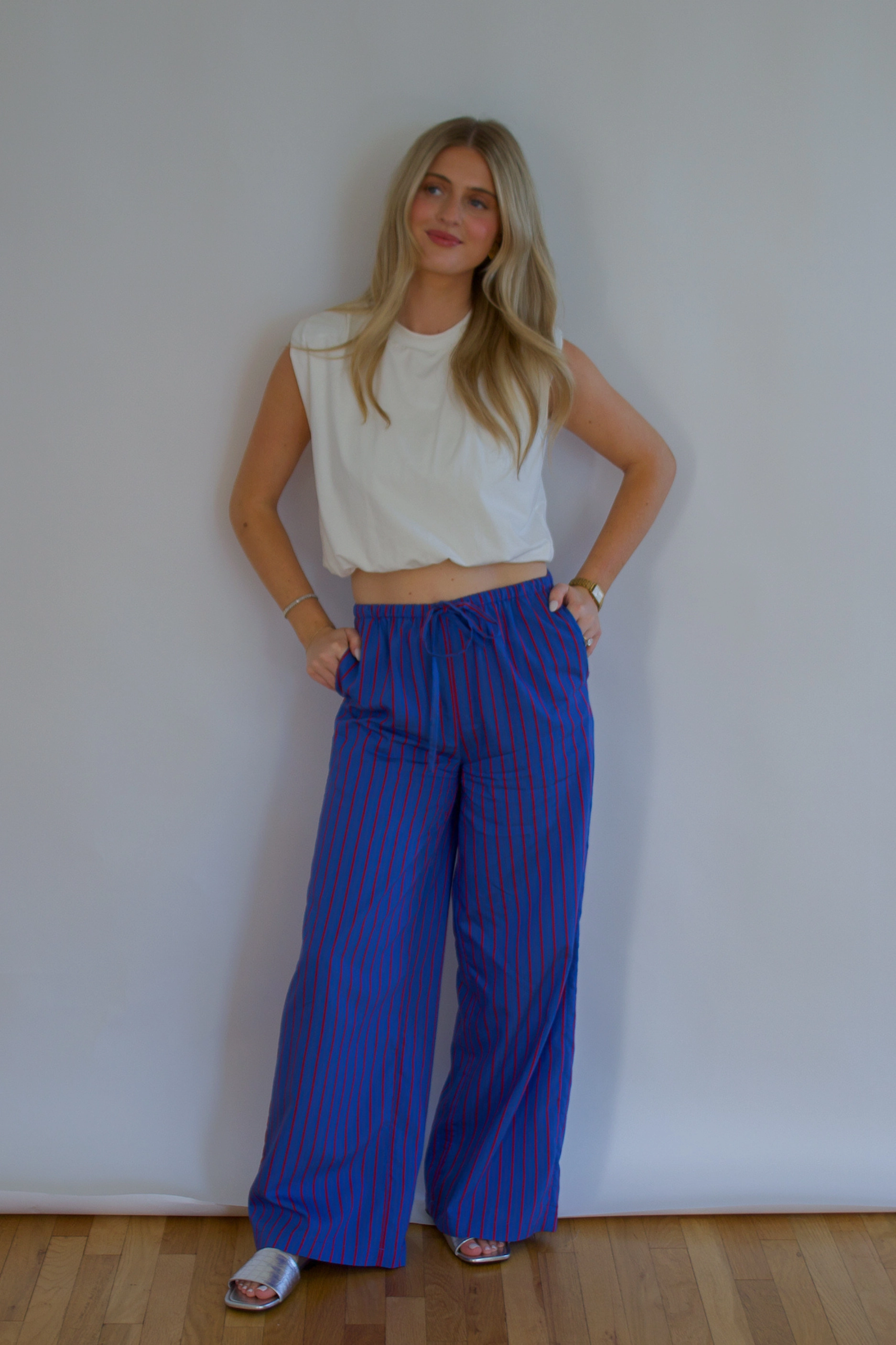 FRNCH Edeline Trousers Rubberized grip Comfy Style