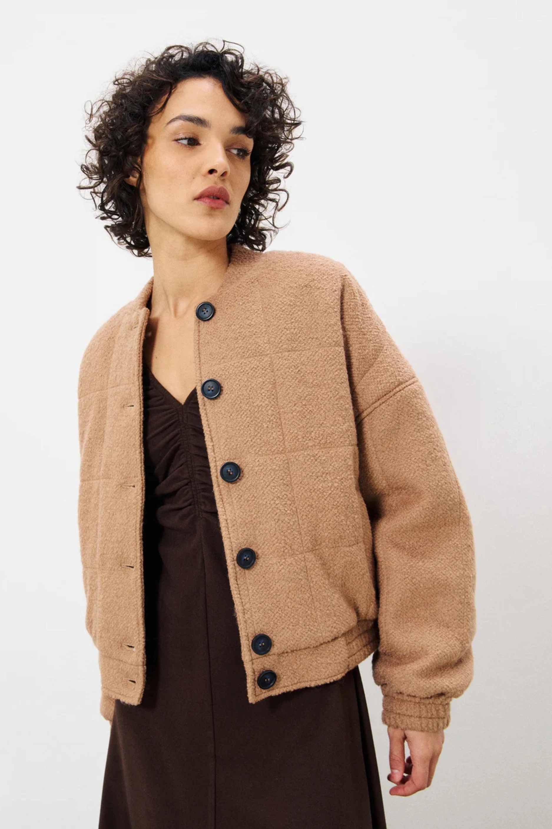 QuickDry Textile FRNCH Satia Coat