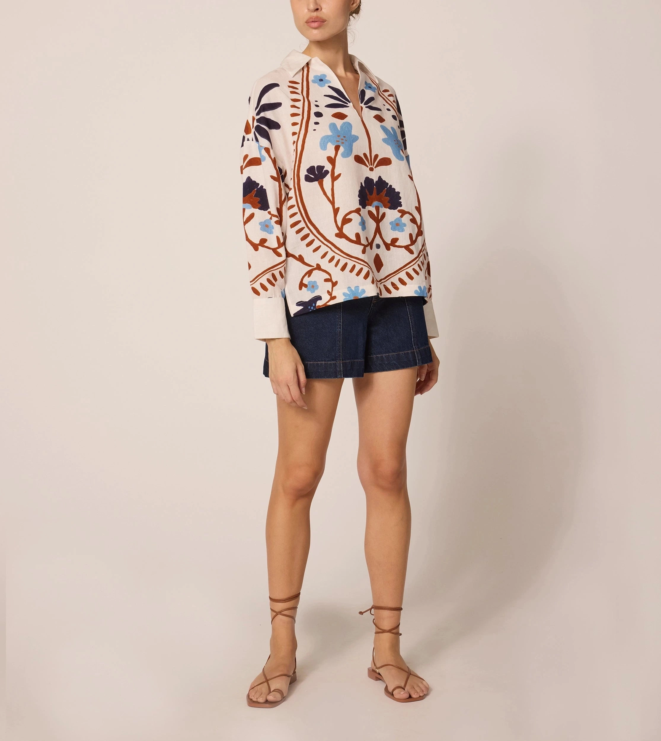 Miranda Blouse | Liliana StretchableKnit CompressionTechnology