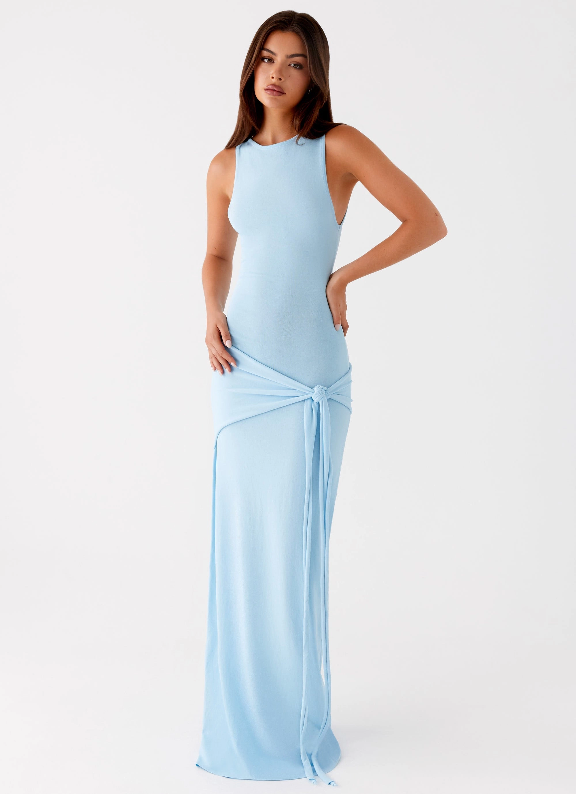 Gentle Glow Leona Maxi Dress - Turquoise