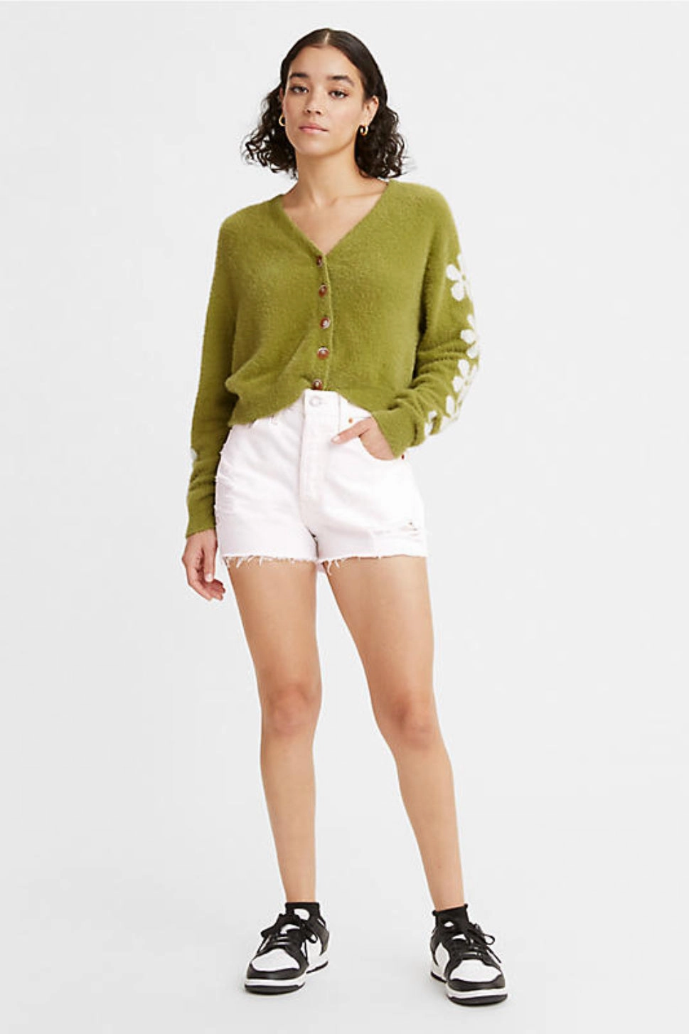 Linen blend Moisture Wicking Technology Levi's 501 Women's Original Shorts