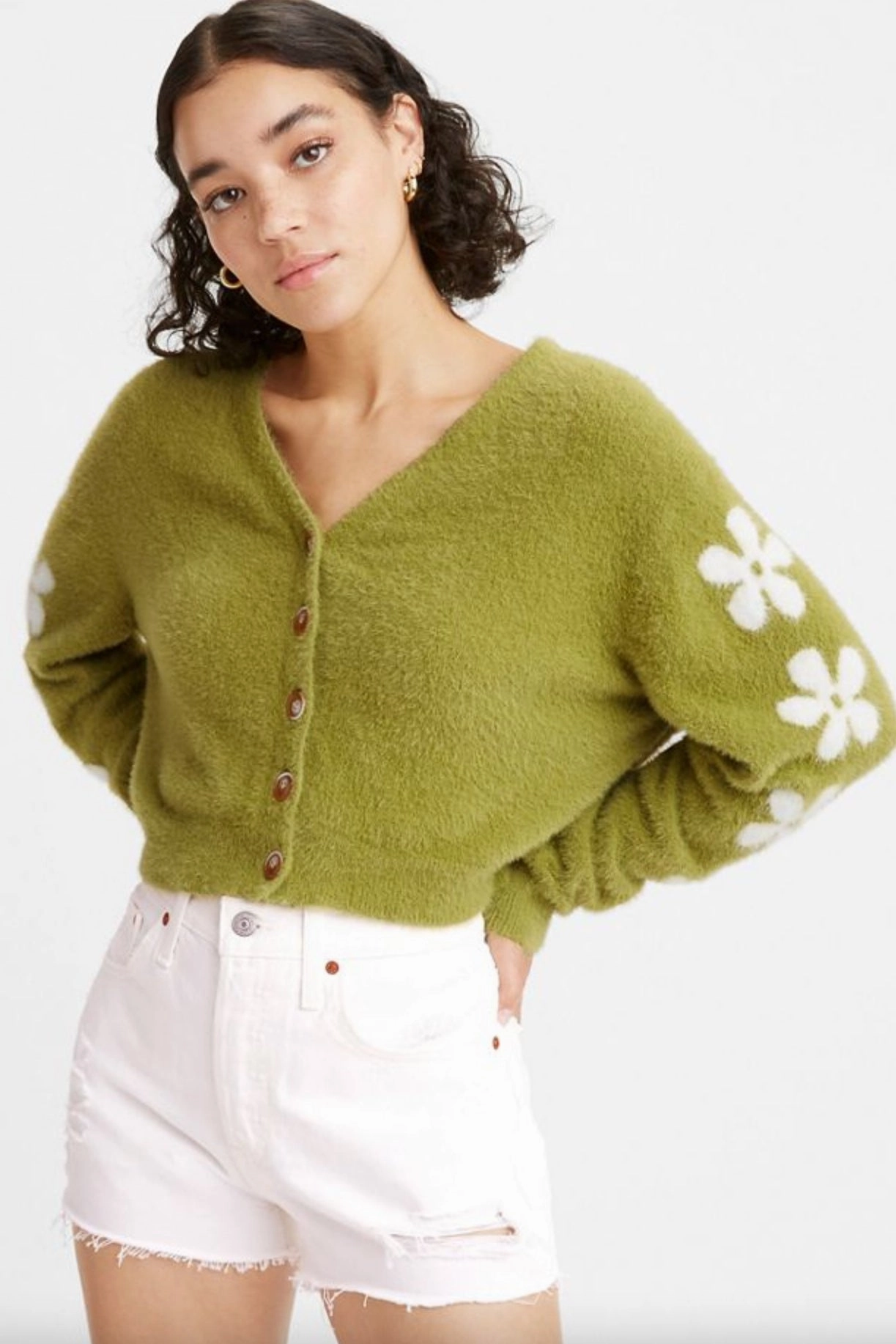 Polyester fabric Levi's 501 Women's Original Shorts