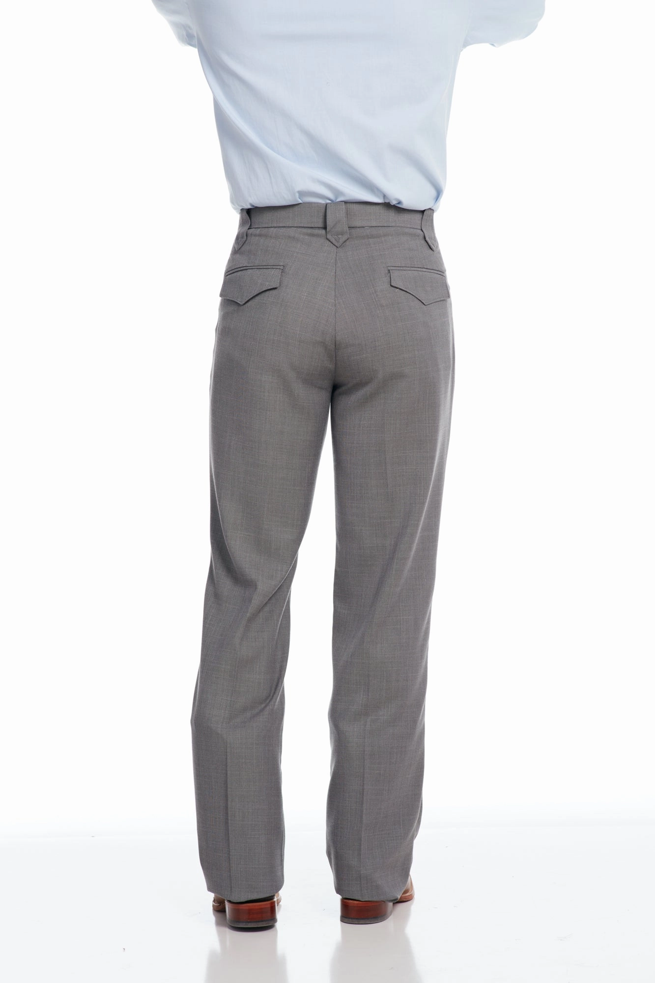 Durable Twill Circle S Mens Steel Grey Polyester Pants Ranch Dress 36