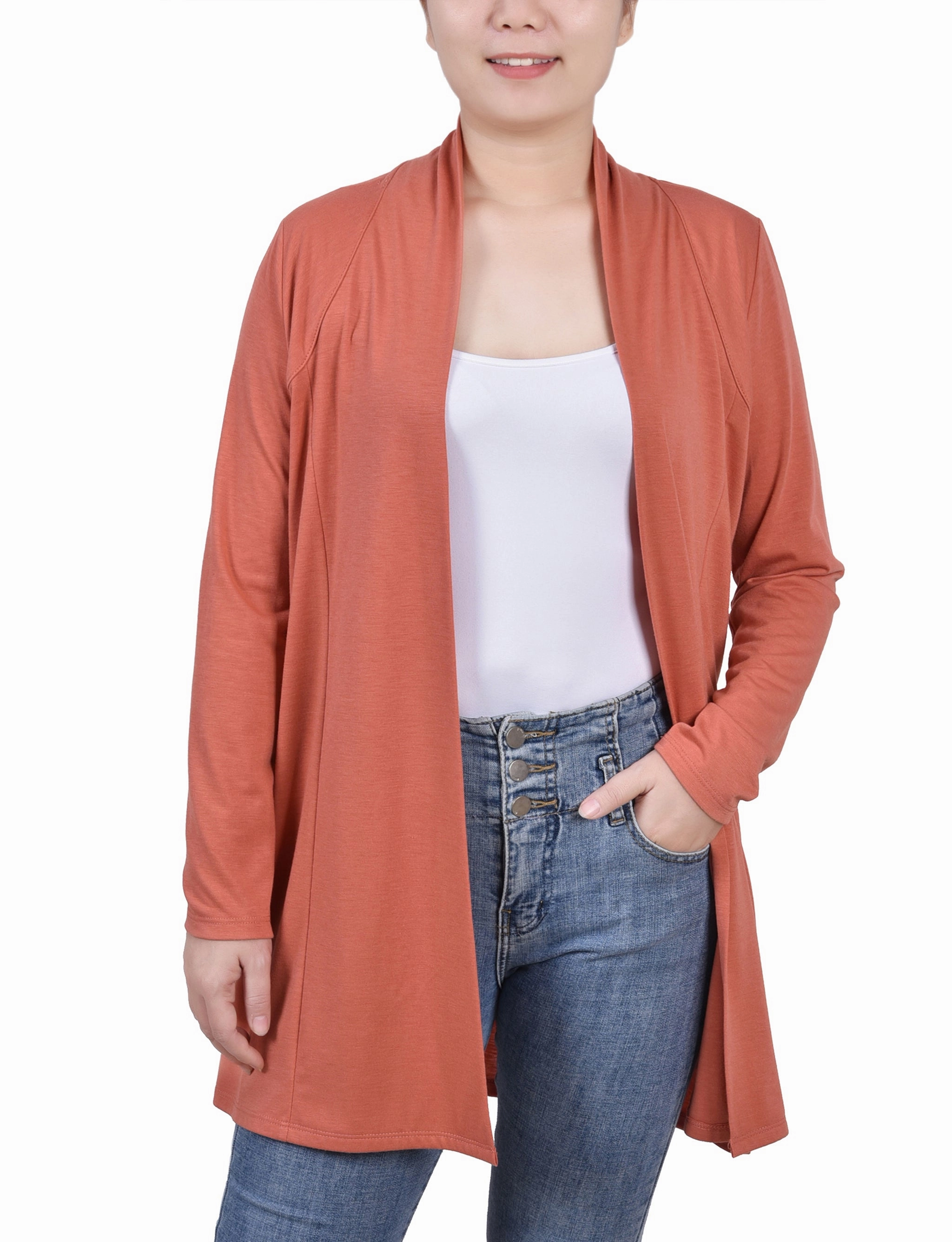 Anti Pilling Technology SoftTouch Long Sleeve Cardigan