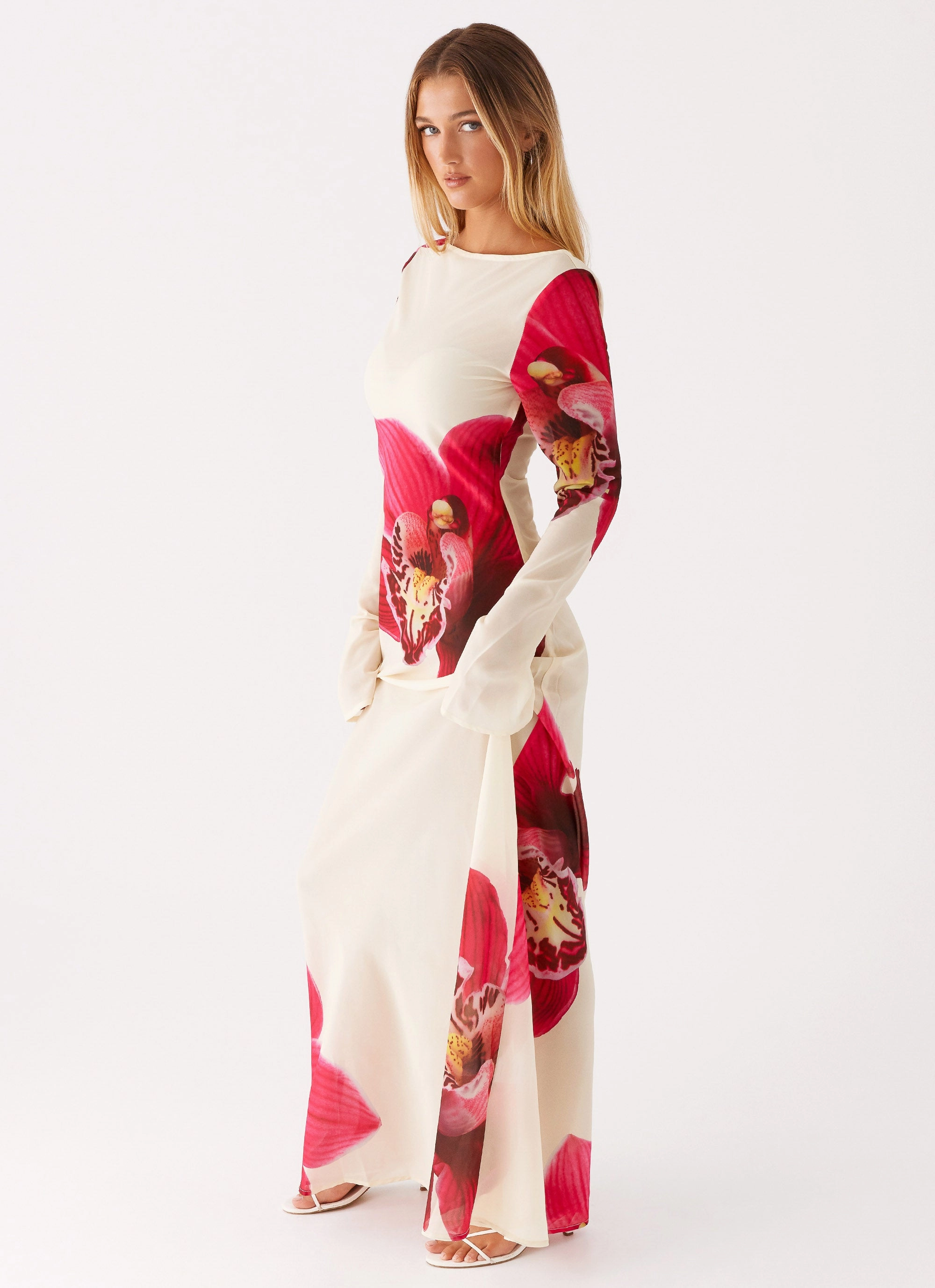 Classic Fashion Lorde Maxi Dress - Orchid Yellow