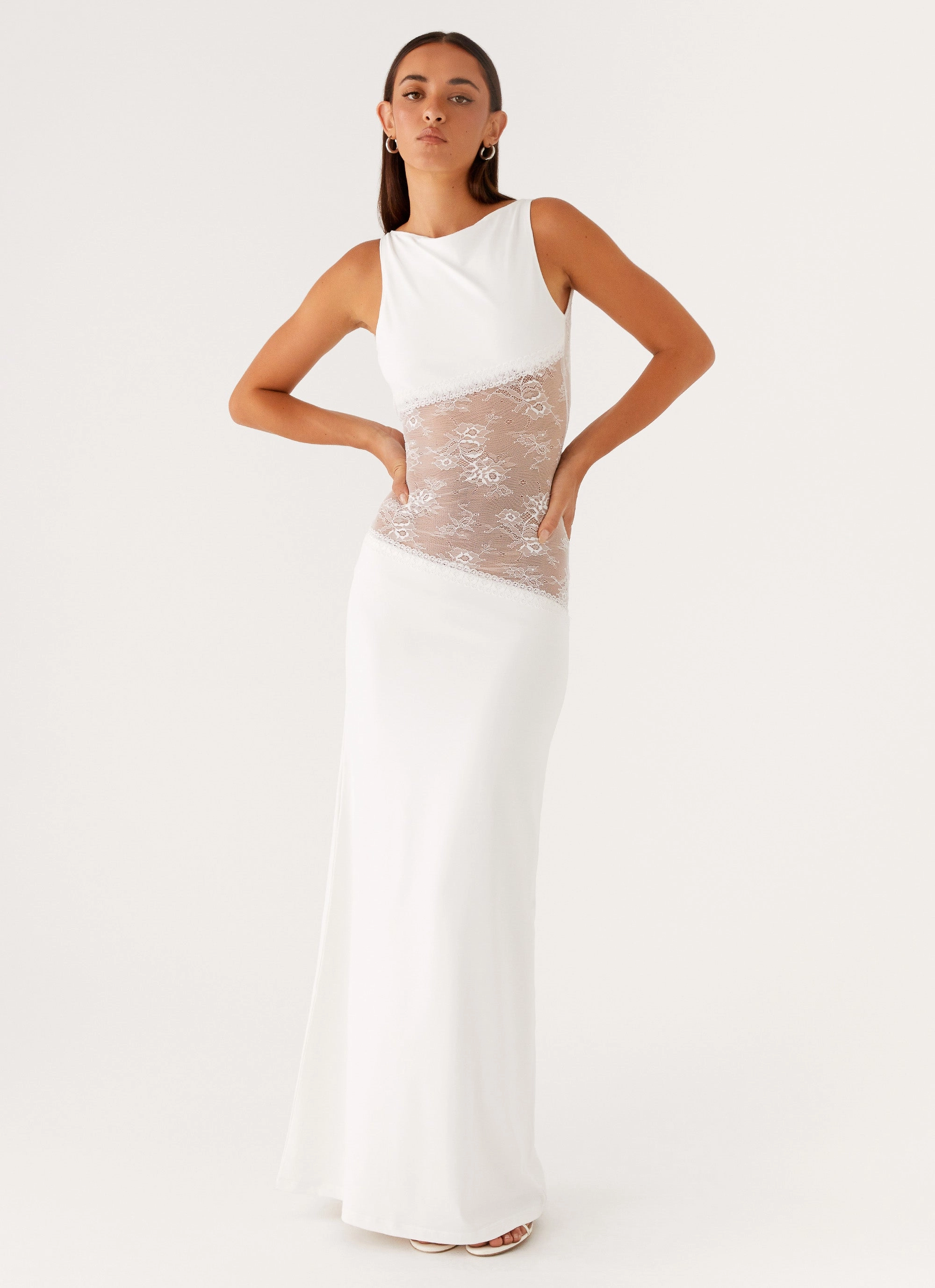 Chic Layer Lucinda Maxi Dress - White